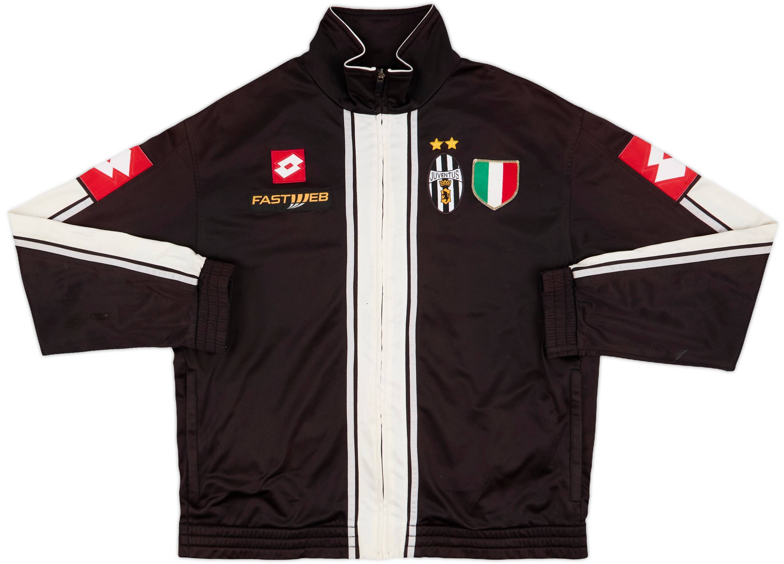 ［希少・美品］Lotto Juventus レインジャケット 2002-03 Juventus Lotto Rain Jacket - 7/10 - (L)