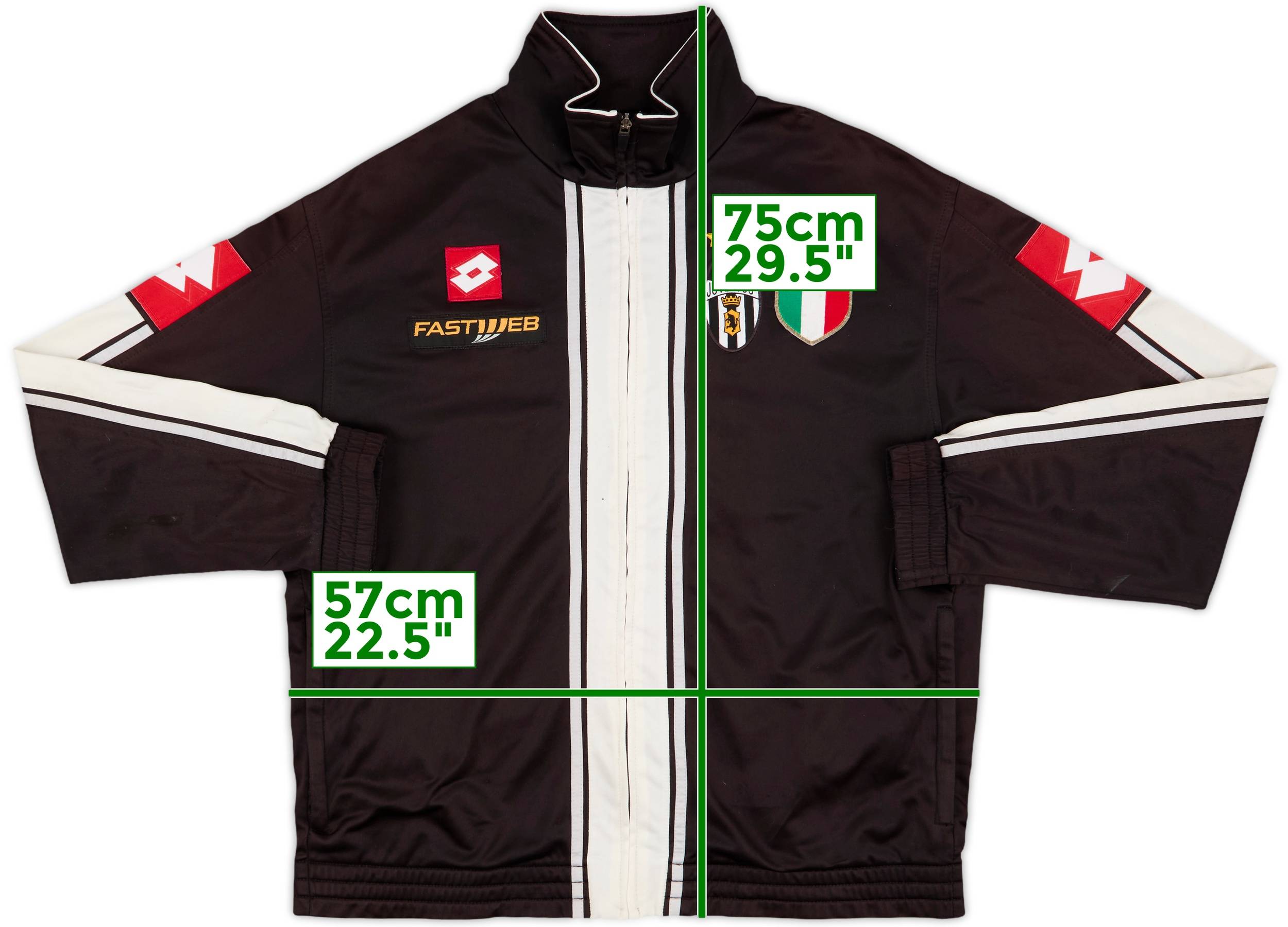 Lotto Juventus F.C. ピステ 上下セット 2001-02 Juventus Lotto Track Jacket - 8/10 - (M)