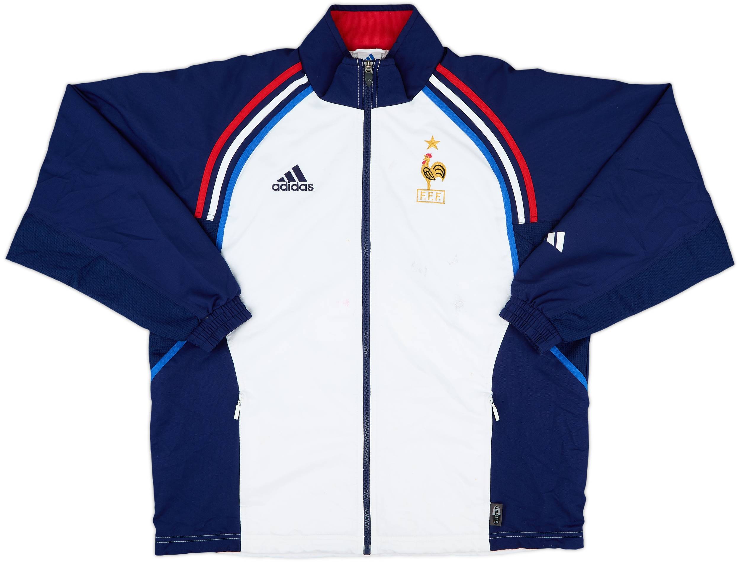 2000-02 France adidas Track Jacket - 5/10 - (M/L)