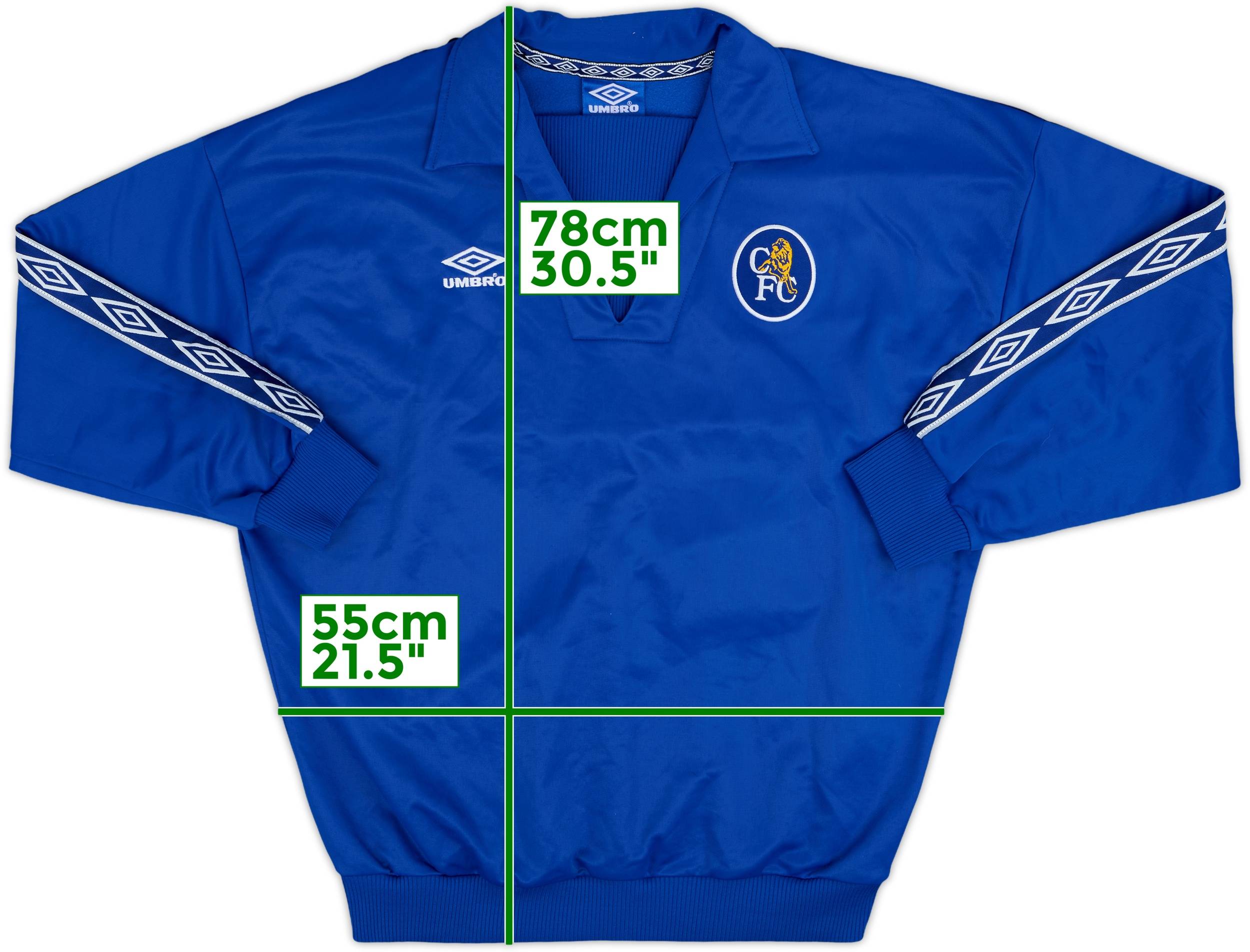 1995-97 Chelsea Umbro Drill Top 9/10 (XL)