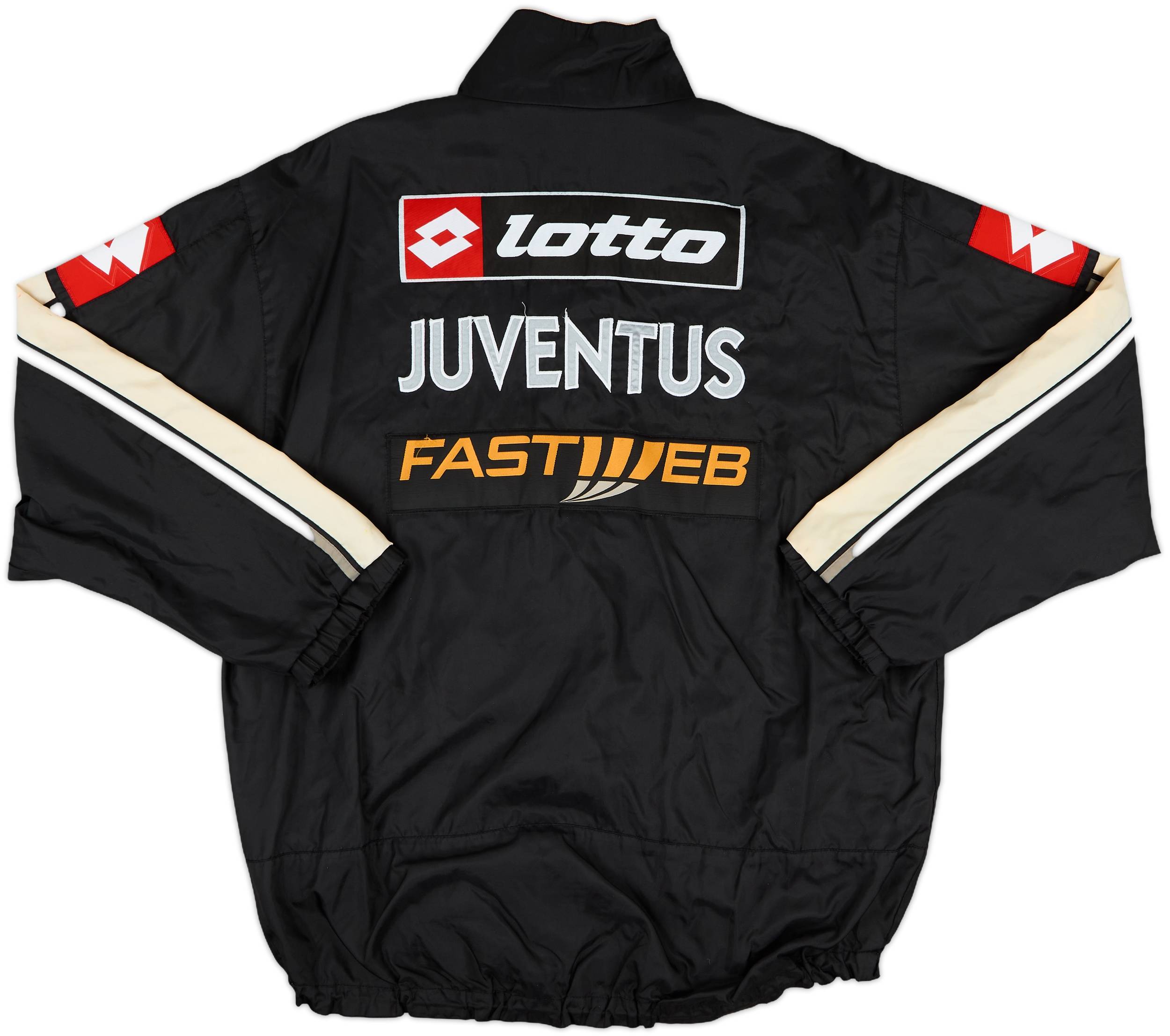 Lotto Juventus ウィンドブレーカー XL 2002-03 Juventus Lotto Rain Jacket - 7/10 - (L)