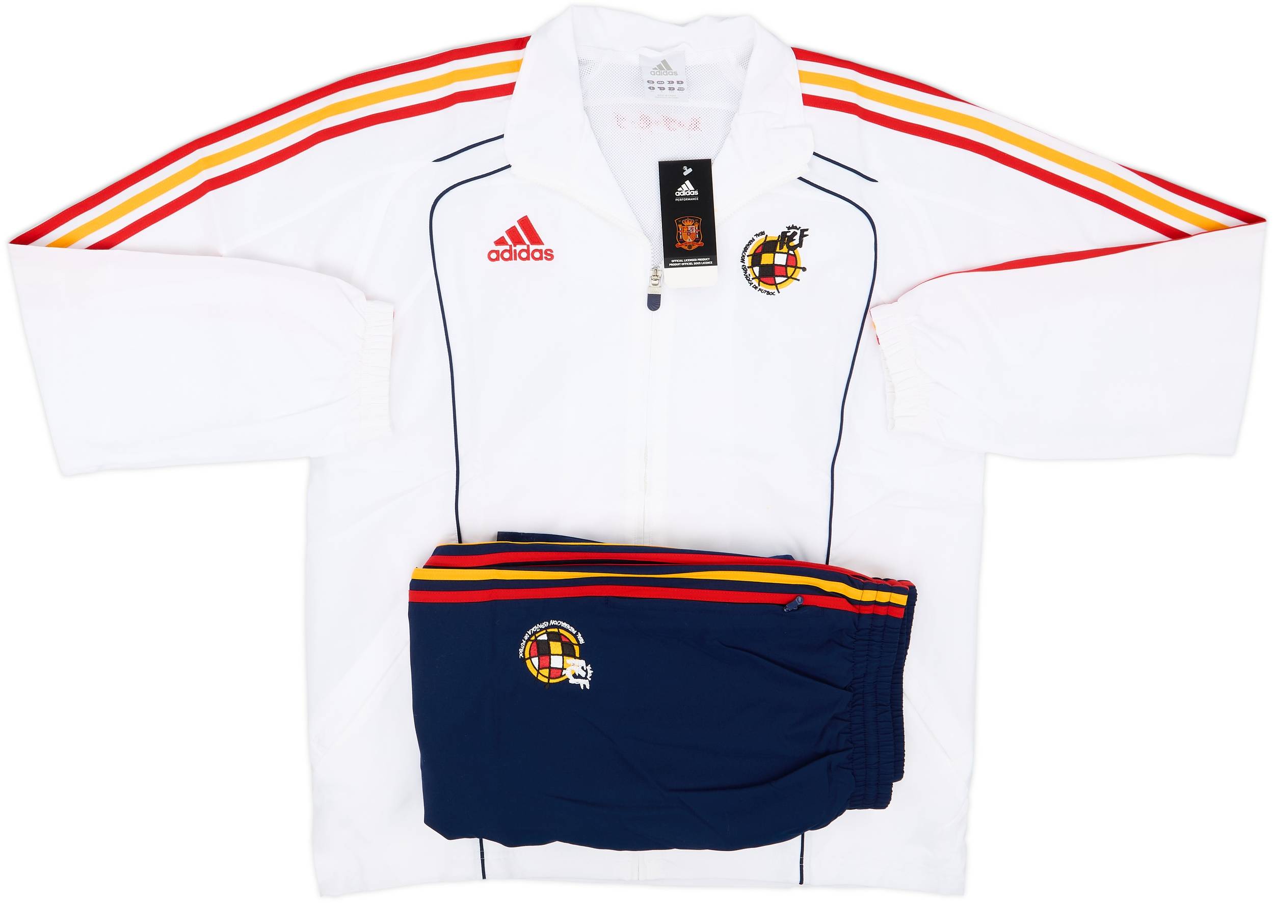 2010-11 Spain adidas Tracksuit (L/XL)