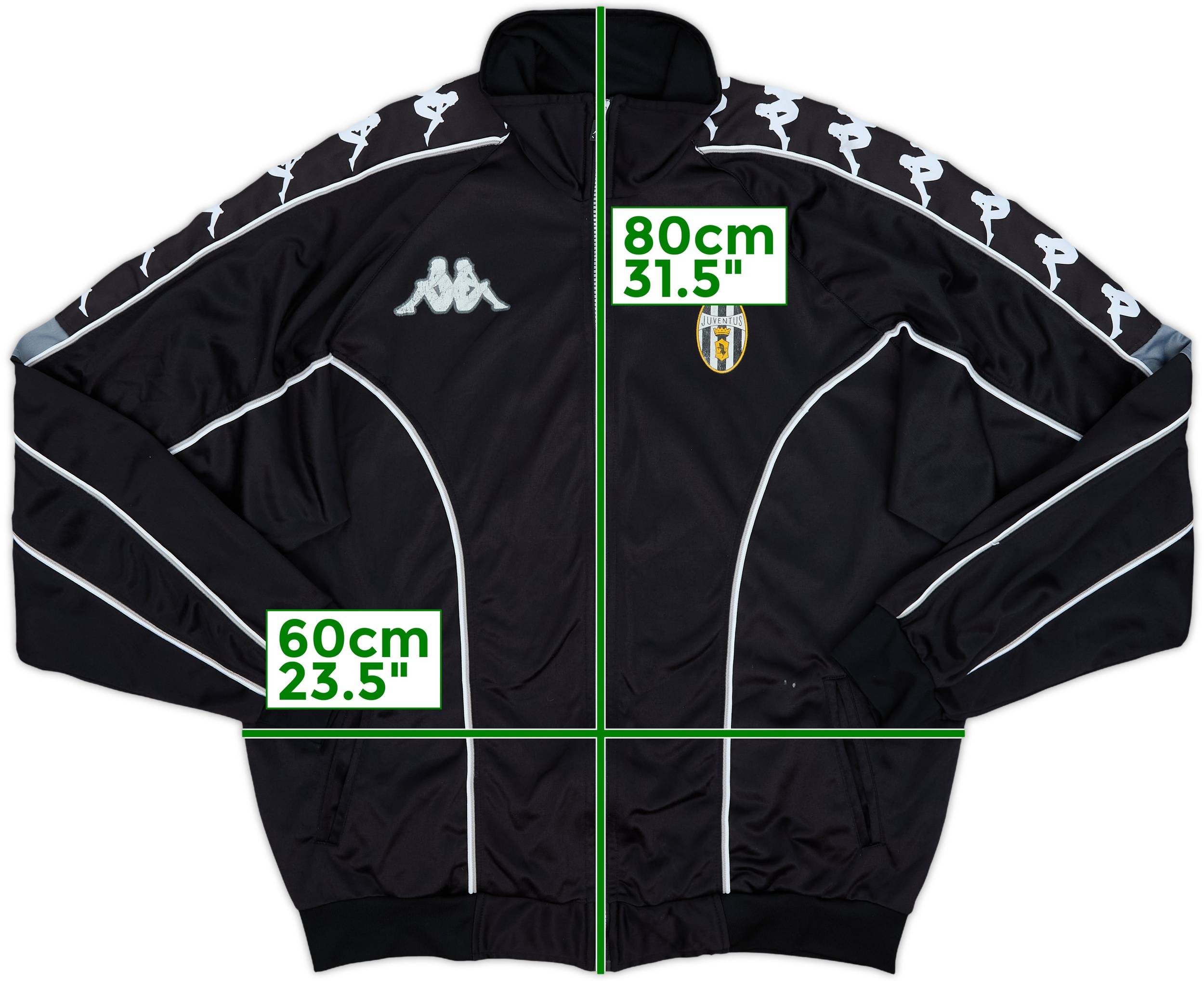 1998-99 90s Kappa Juventus トラックジャケット 1998-99 Juventus Kappa Track Jacket - 6/10 - (XXL)