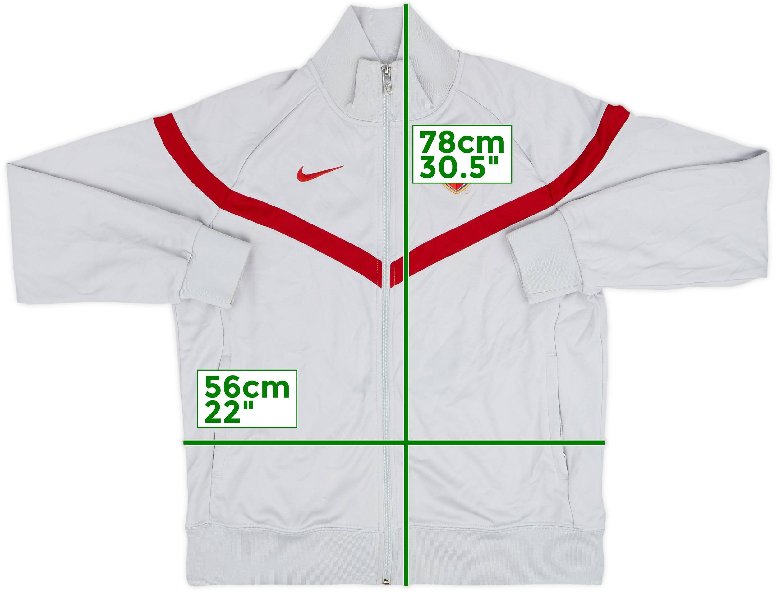 ウェア Nike Arsenal 2008-09 Arsenal Nike Track Jacket - 8/10 - (L)