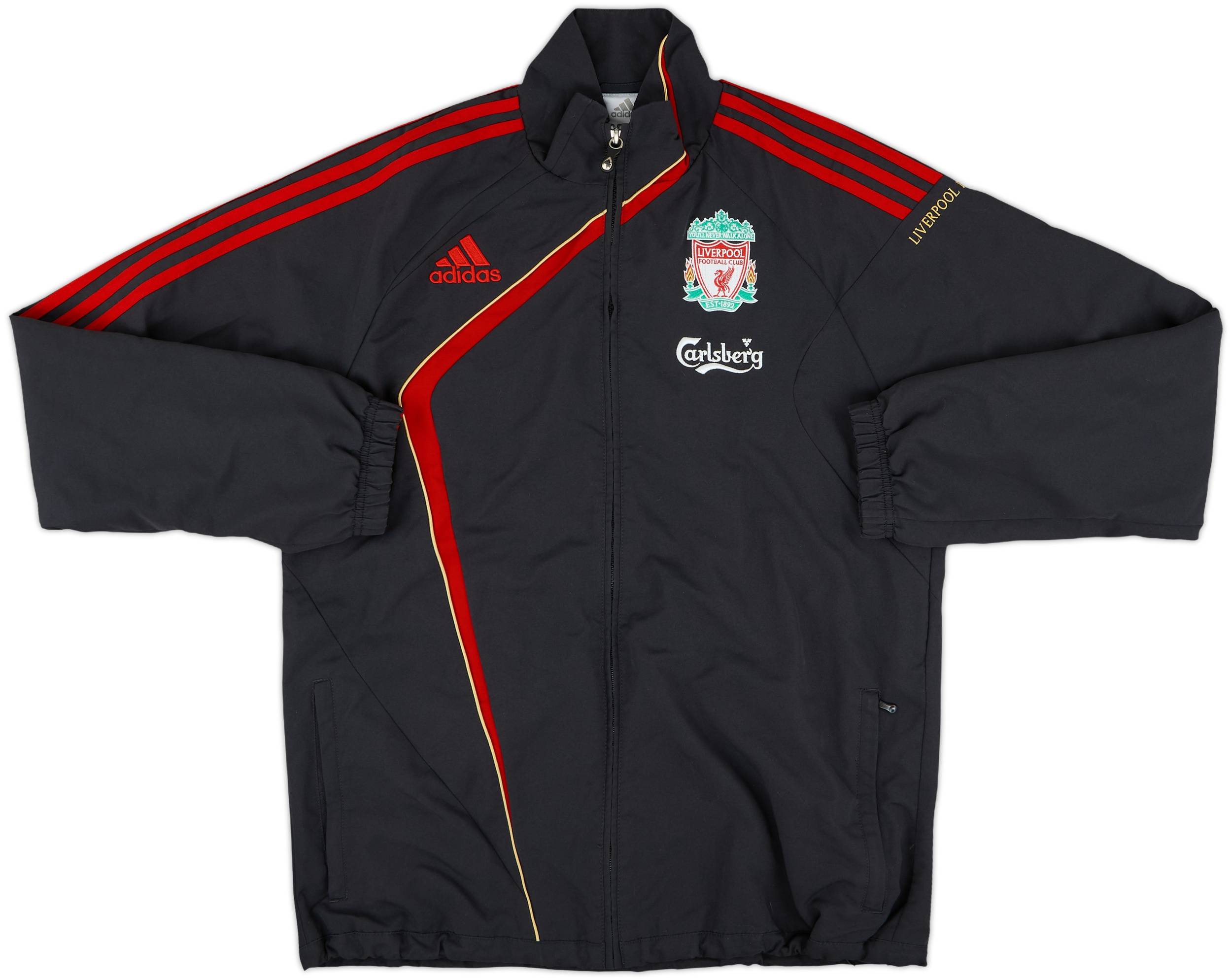 2009-10 Liverpool adidas Track Jacket - 9/10 - (M)