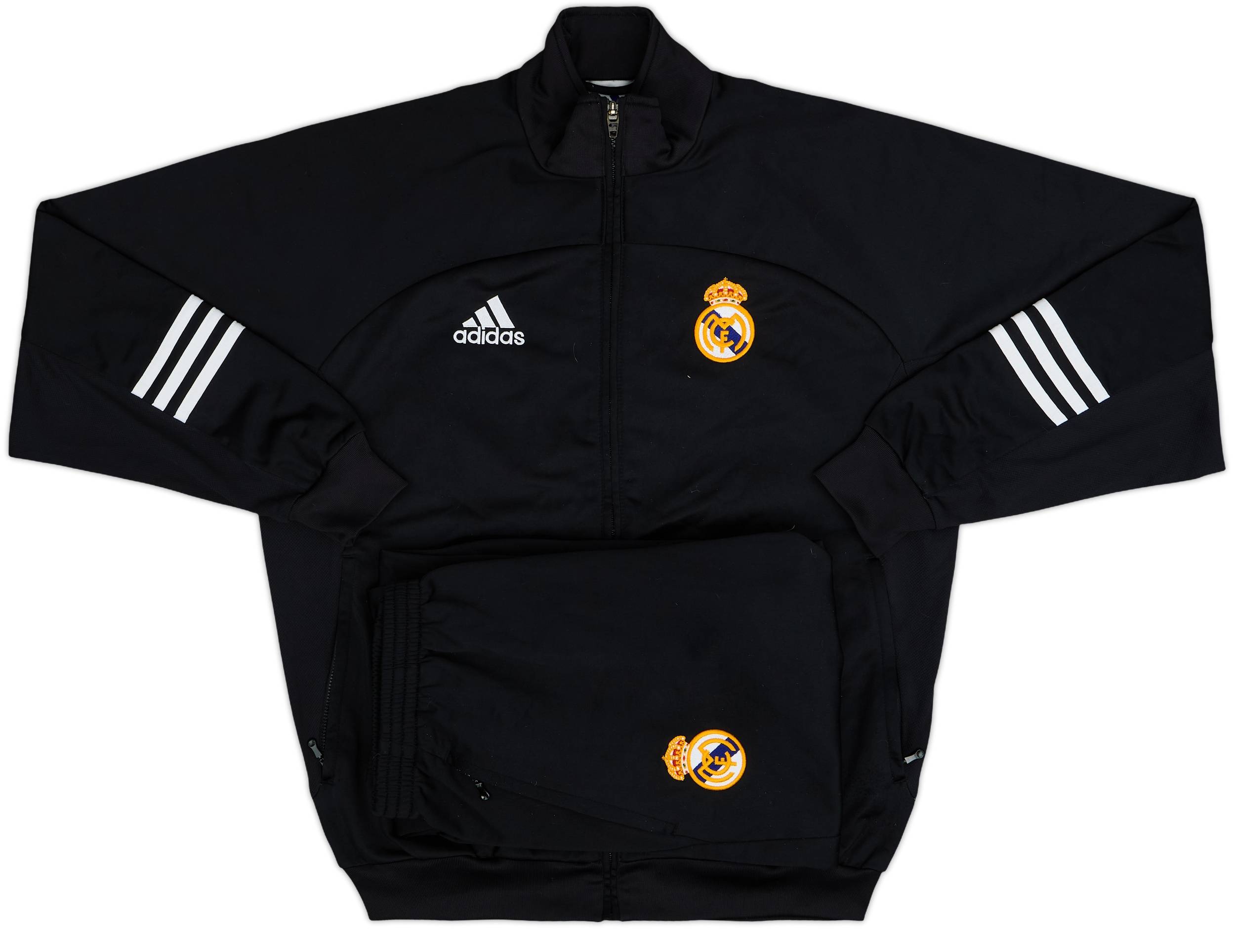 2001-02・adidas Real Madrid ユニホーム Authentic Adidas Real Madrid 2001-02 Home Soccer Jersey XL