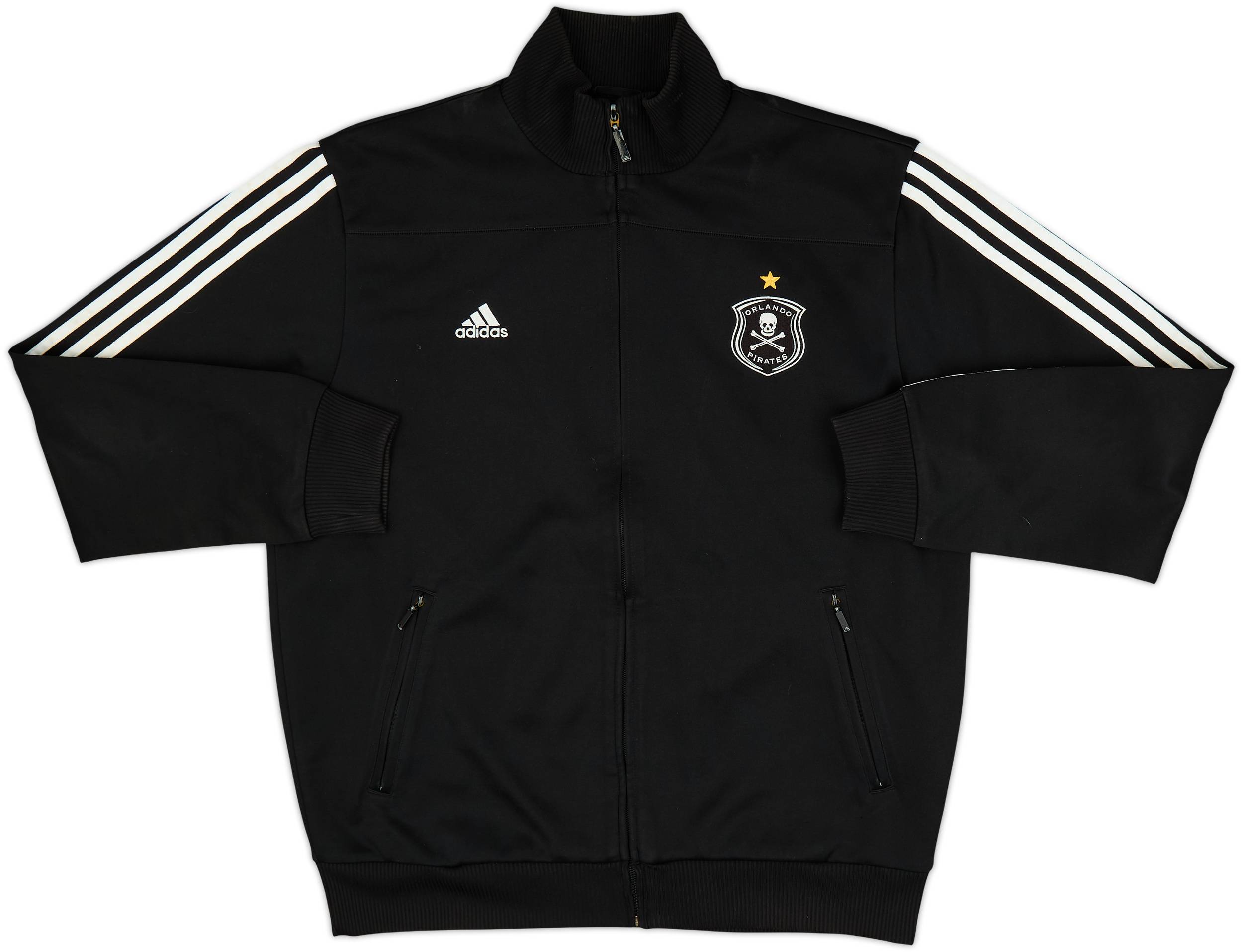 2008-09 Orlando Pirates adidas Track Jacket - 7/10 - (XL)