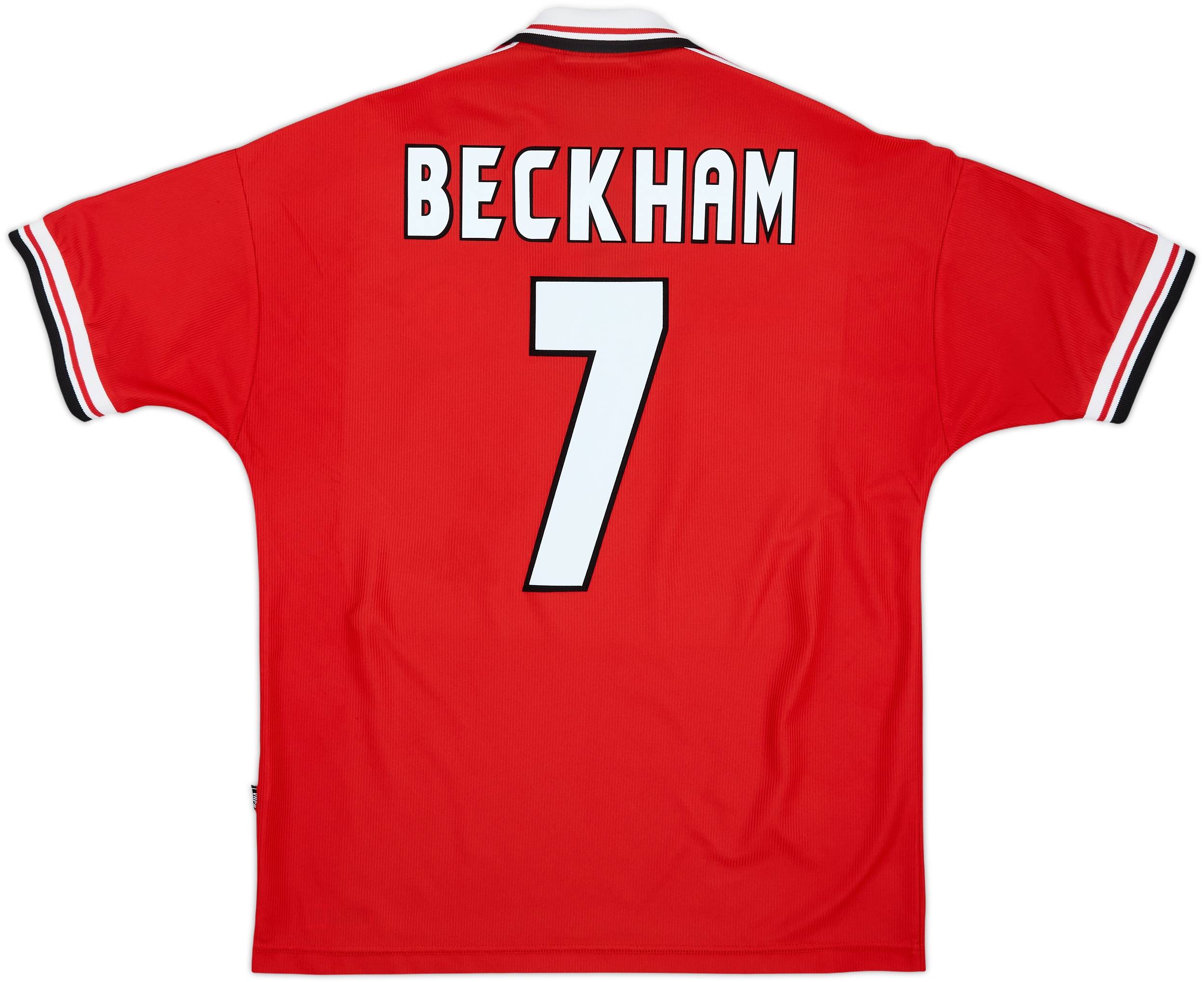 【オリジナル】マンチェスターU 98-99 ホーム 長袖　BECKHAM #7 Manchester United 98-99 Home Long Sleeve Jersey – Beckham #7 | eBay