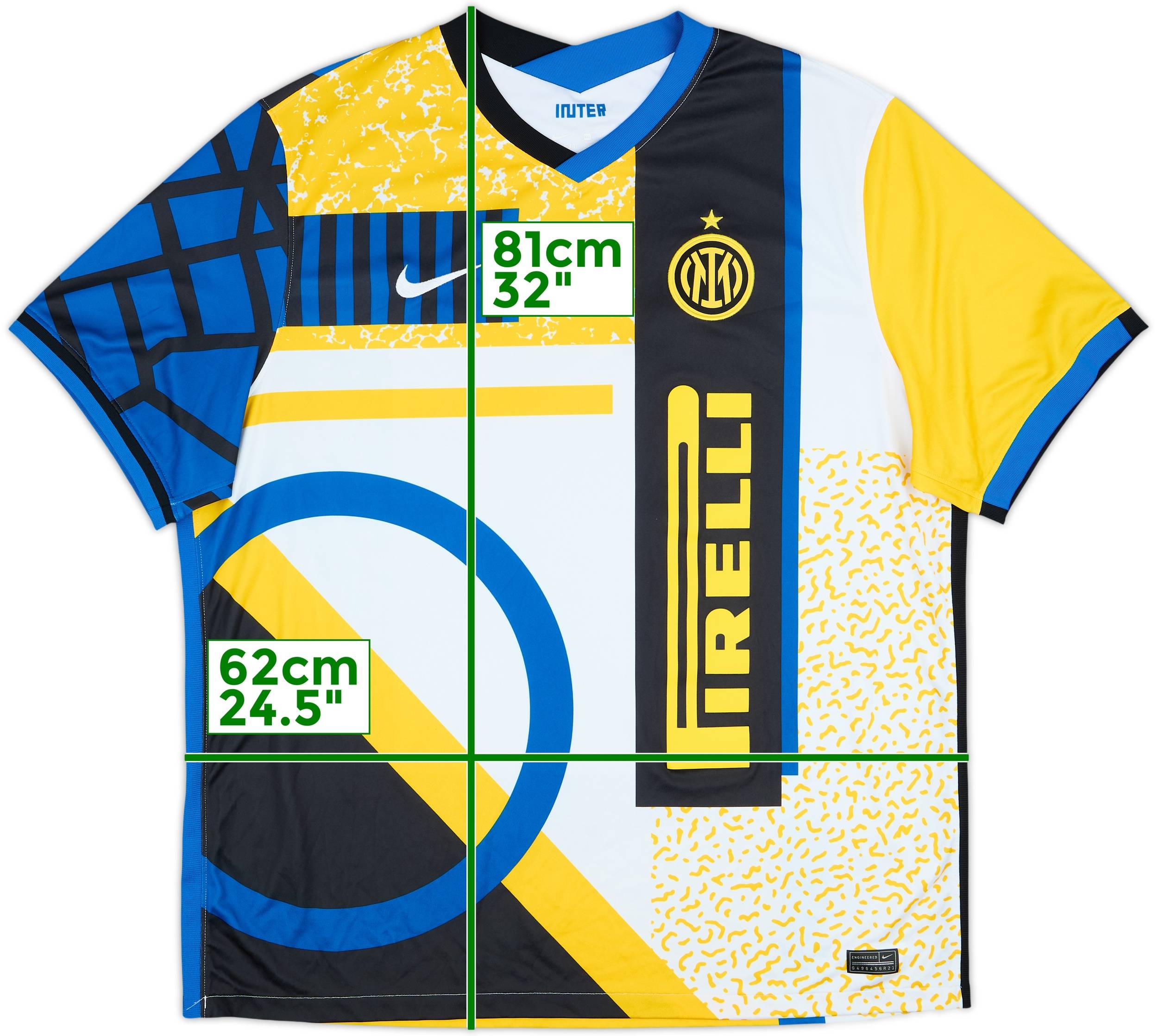 F.C. INTERNAZIONALE コレクション 2020-21 Inter Milan Fourth Shirt - 7/10 - (XXL)