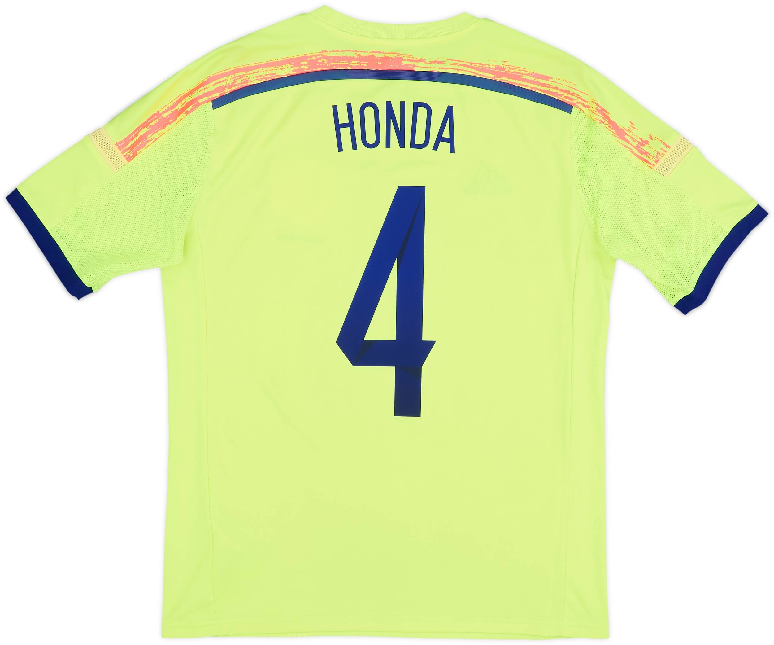 2014 Japan Away Shirt Honda #4 - 8/10 - (XL.Boys)