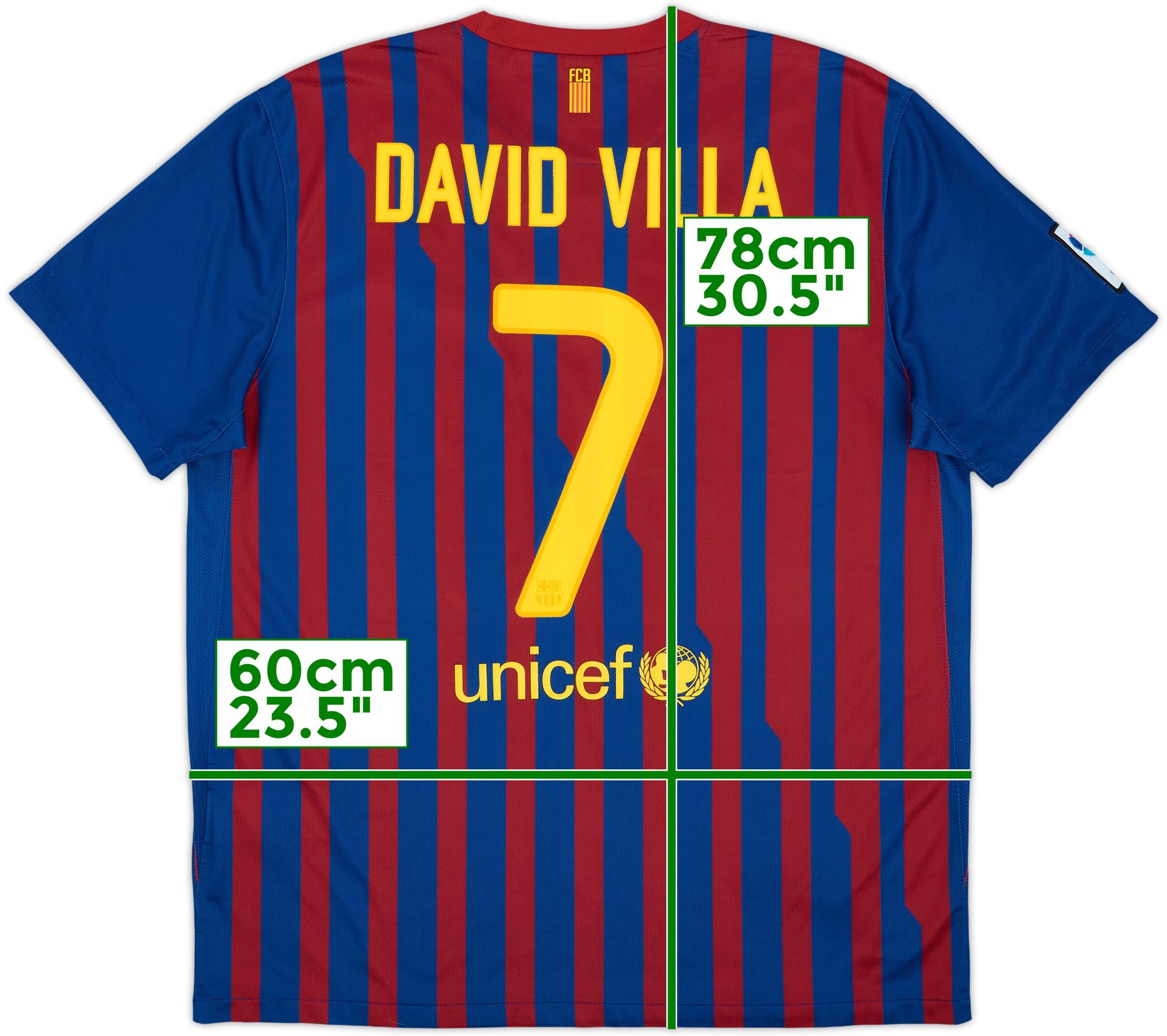 FCバルセロナ DAVID VILLA ユニフォーム S FCバルセロナ ダビドビジャ