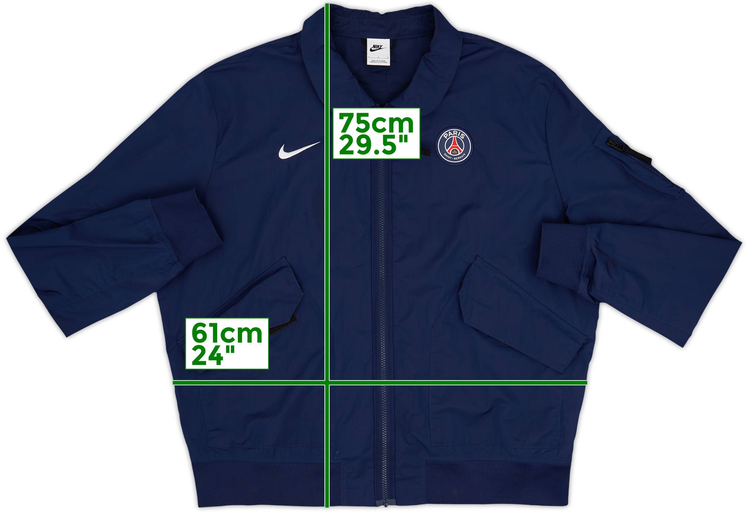 2022-23 Paris Saint-Germain Nike Track Jacket - 10/10 - (L)