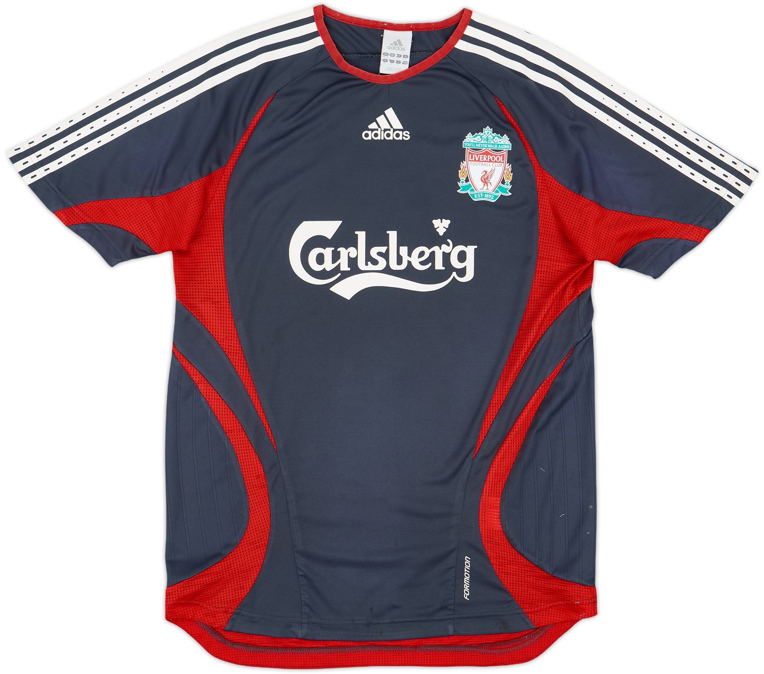 2006-07 Liverpool adidas Formotion Training Shirt - 5/10 - (M)