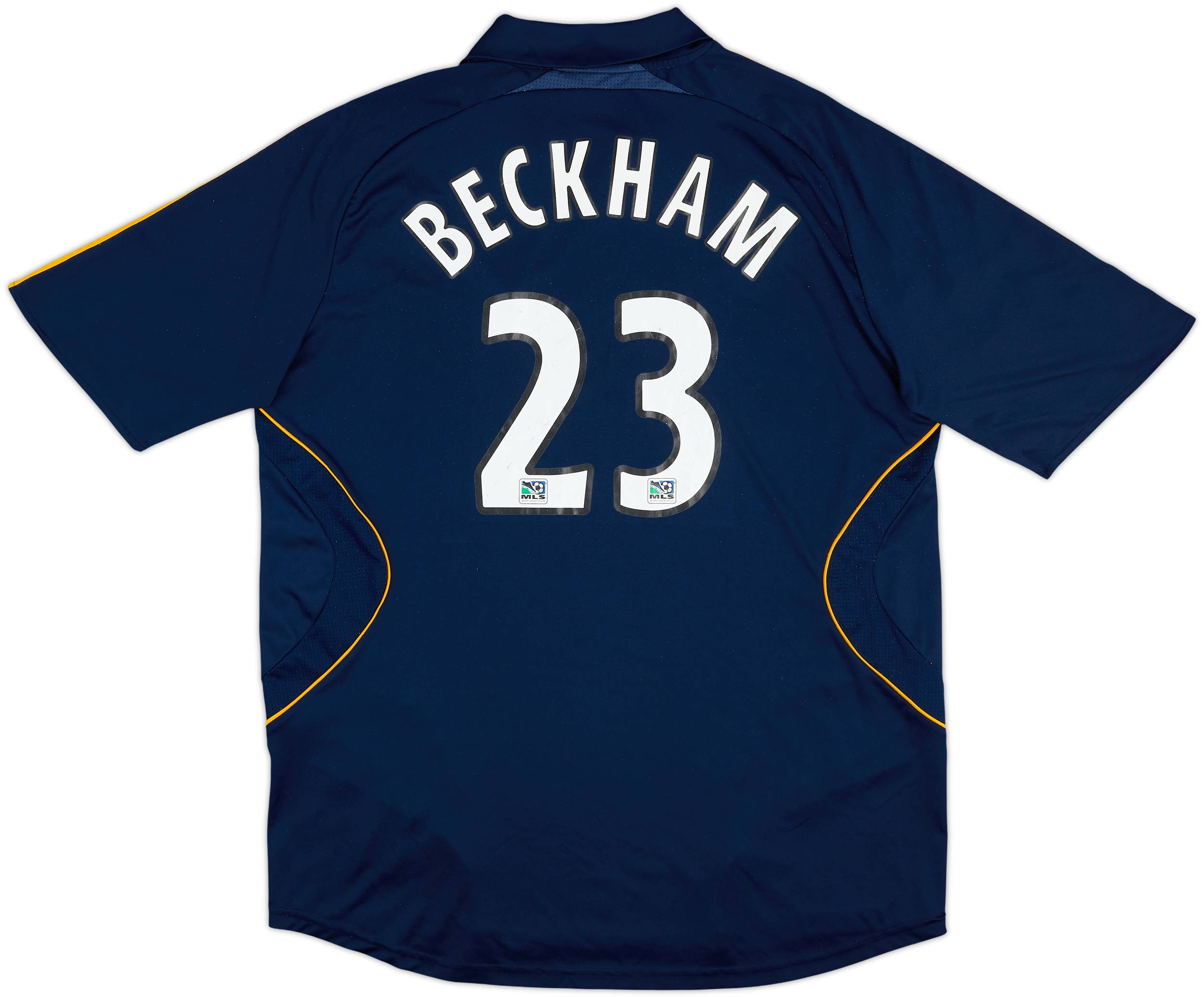 2007-08 LA Galaxy Away Shirt Beckham #23 - 4/10 - (XXL)