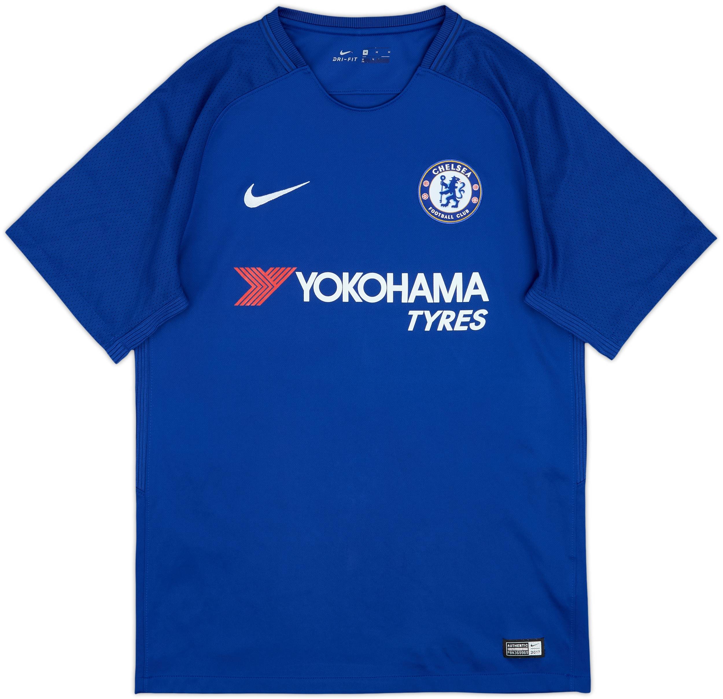 2017-18 Chelsea Home Shirt Kante #7 - 8/10 - (M)
