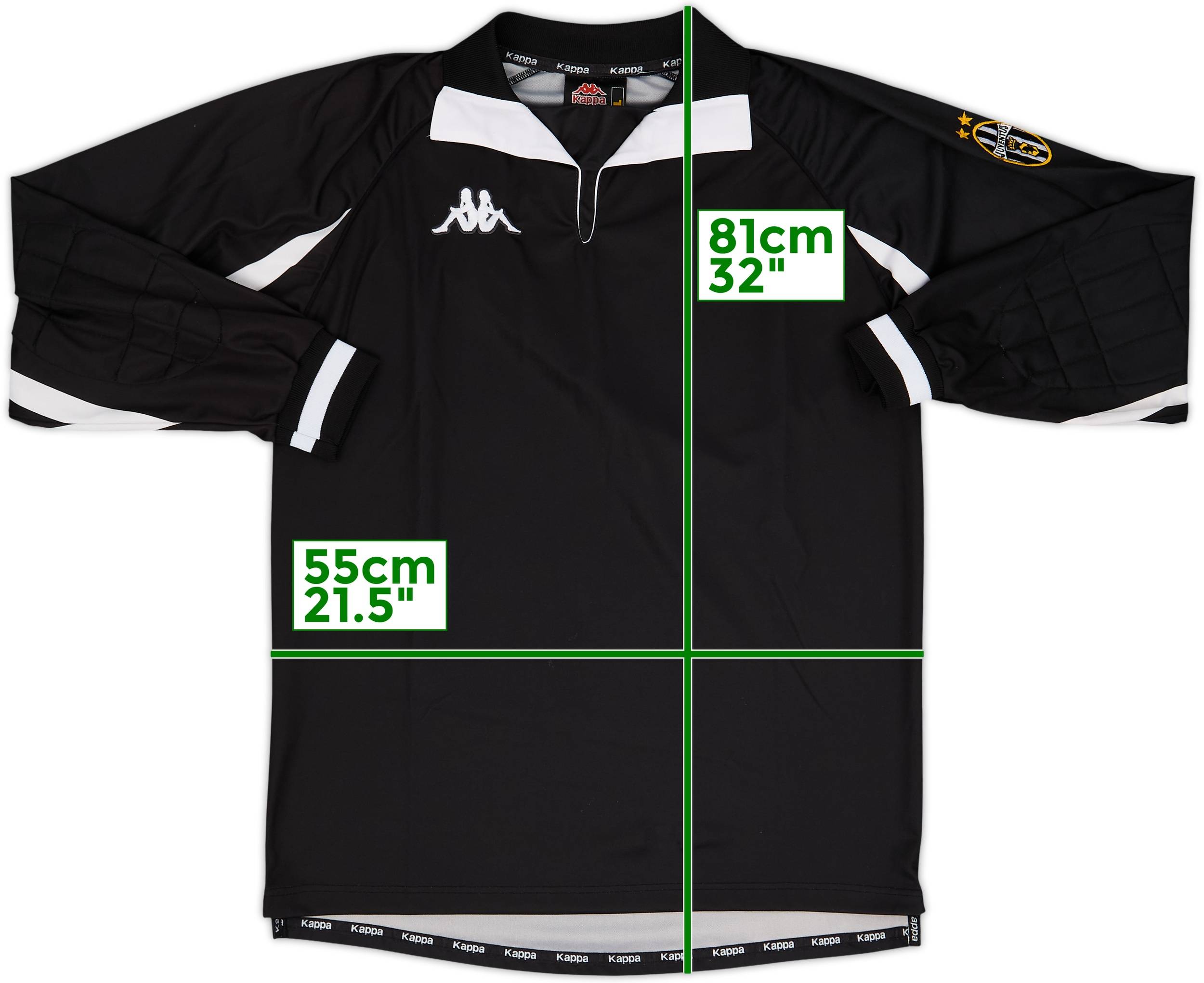 98～99”Kappa製 Juventusビンテージ ジャージ L ブラック 1998-99 Juventus track jacket - L • RB - Classic Soccer Jerseys