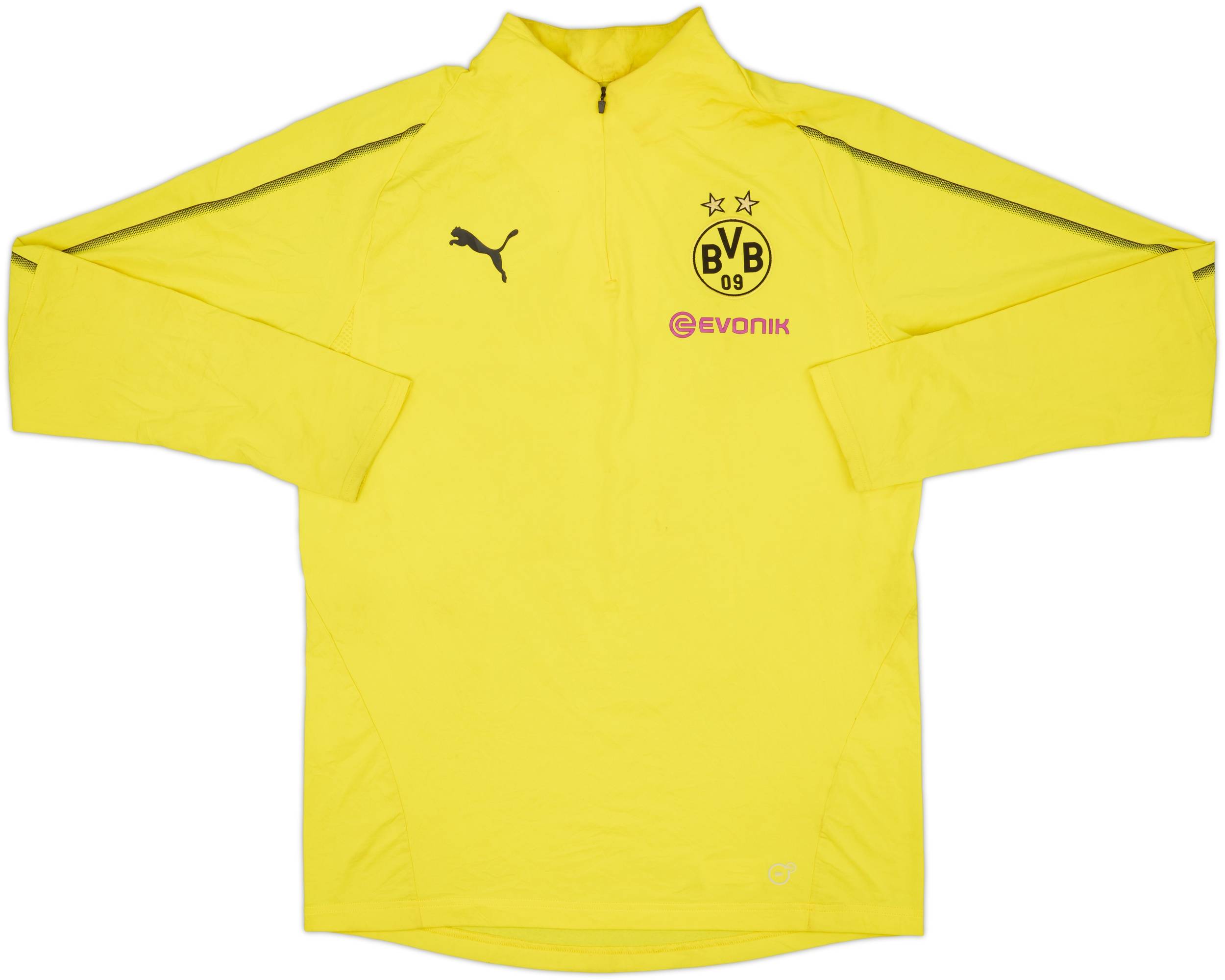 2017-18 Borussia Dortmund Puma 1/4 Zip Training Top - 6/10 - (M)