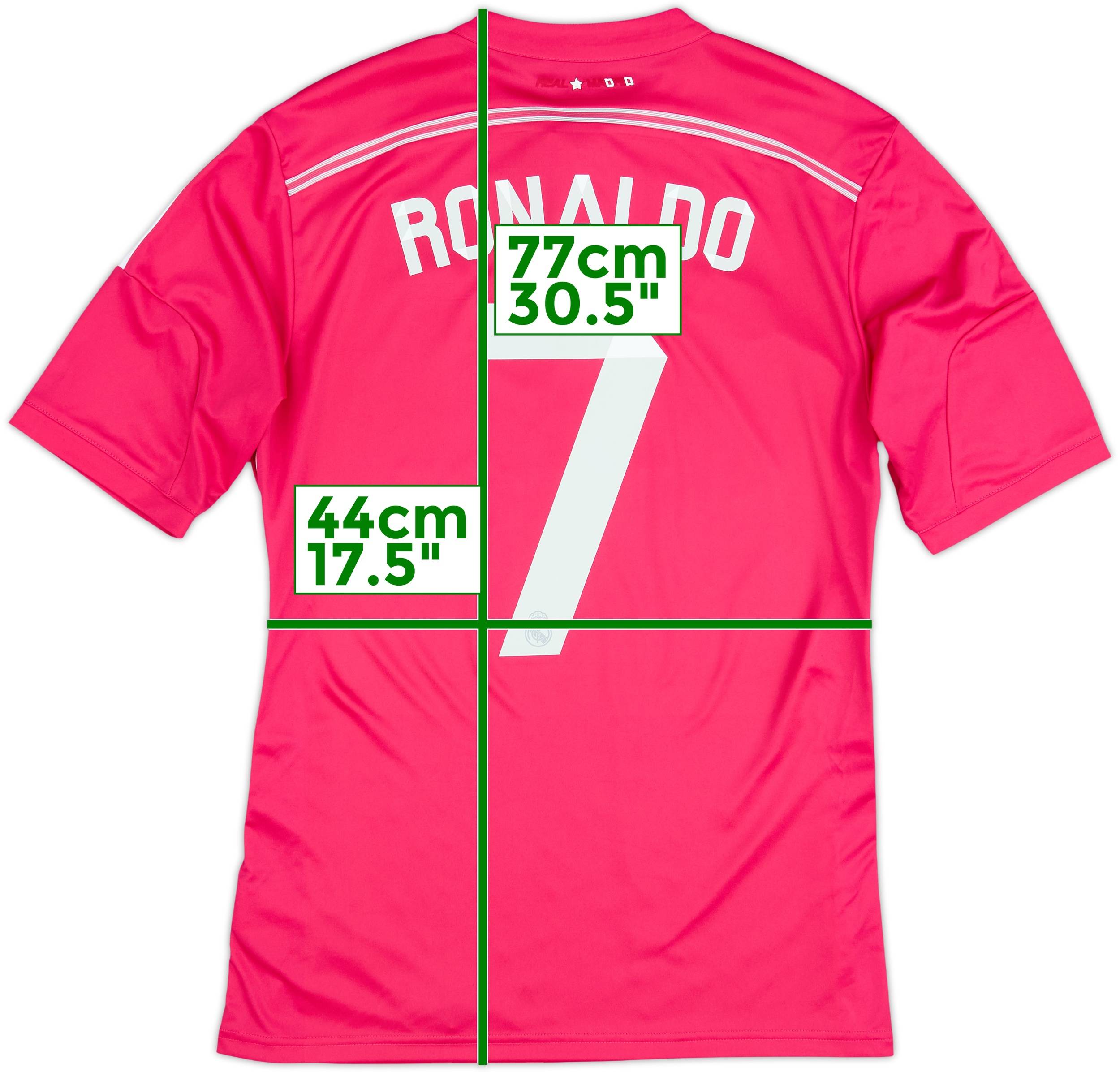 2014-15 Real Madrid Away Shirt Ronaldo #7 - 9/10 - (M)