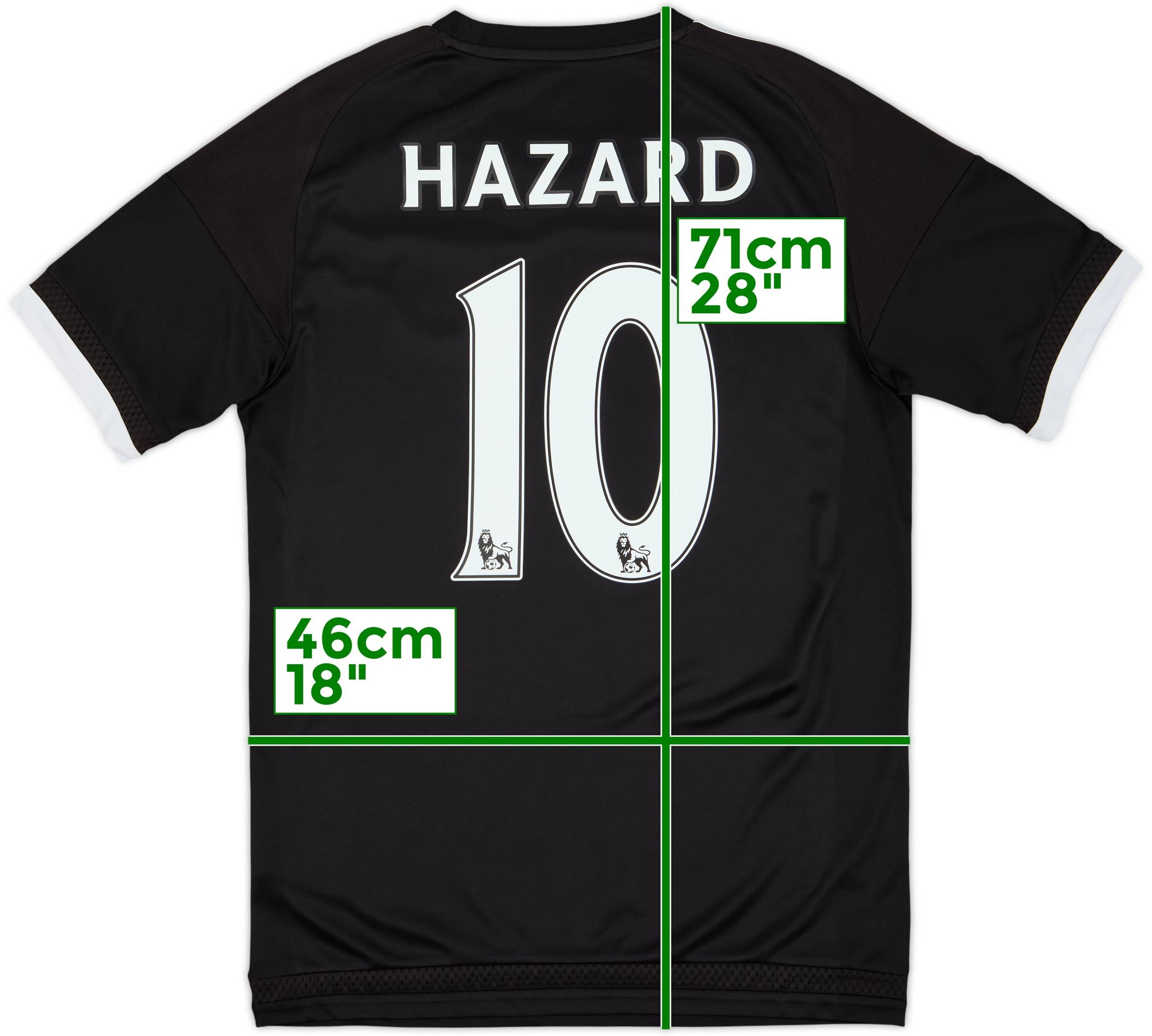 2015-16 Chelsea Third Shirt Hazard #10 - 7/10 - (S)