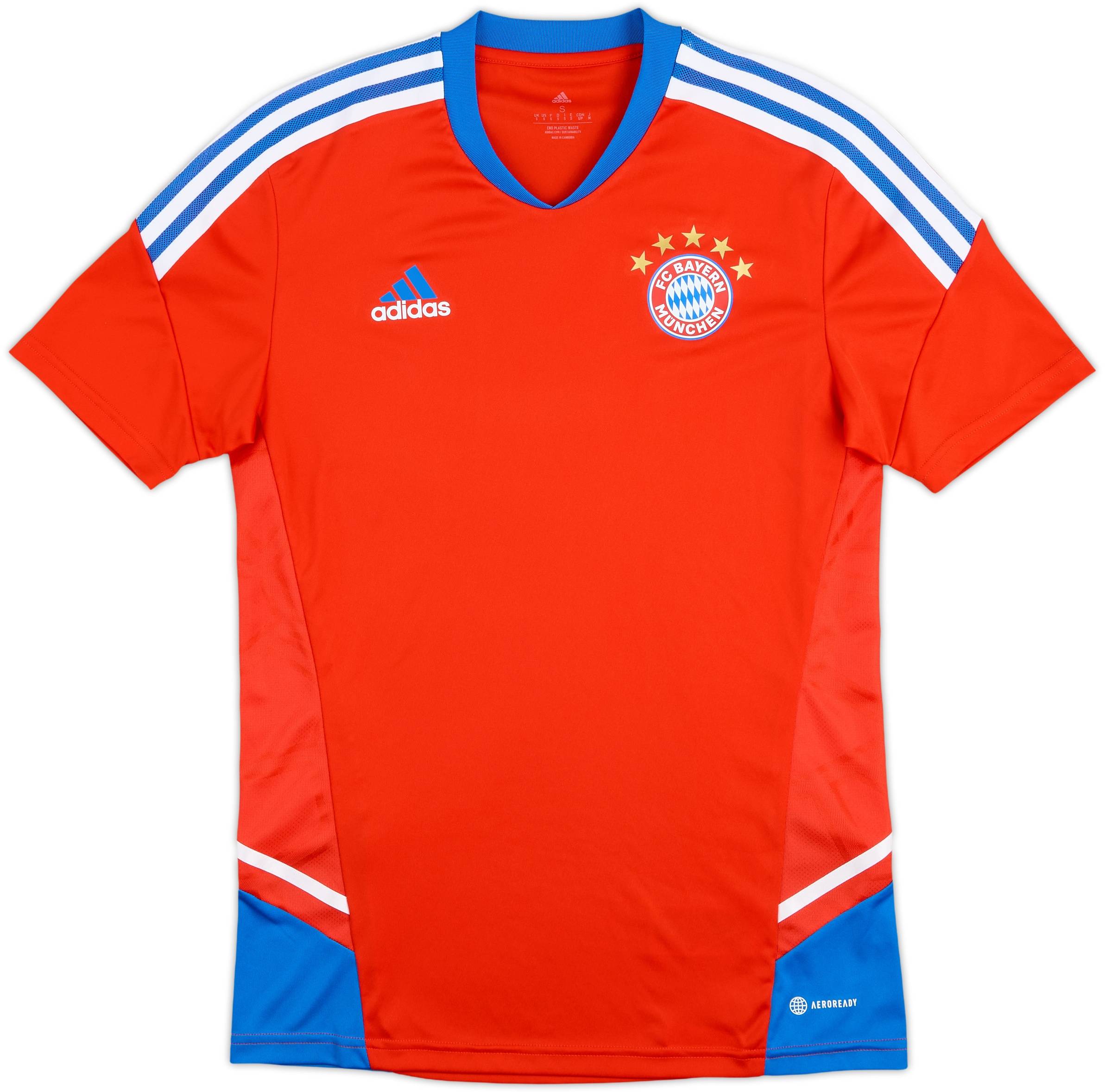 ウェア 2022-23 Bayern Munich  L/S Shirt 2022-23 Bayern Munich adidas Training Shirt - 10/10 - (S)