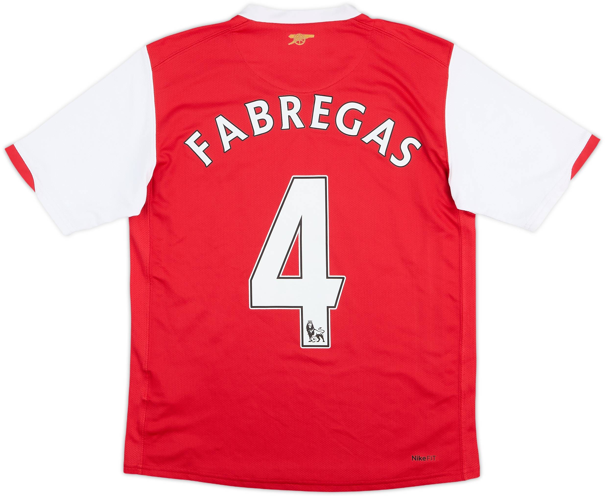 2006-08 Arsenal Home Shirt Fabregas #4 - 8/10 - (L.Boys)