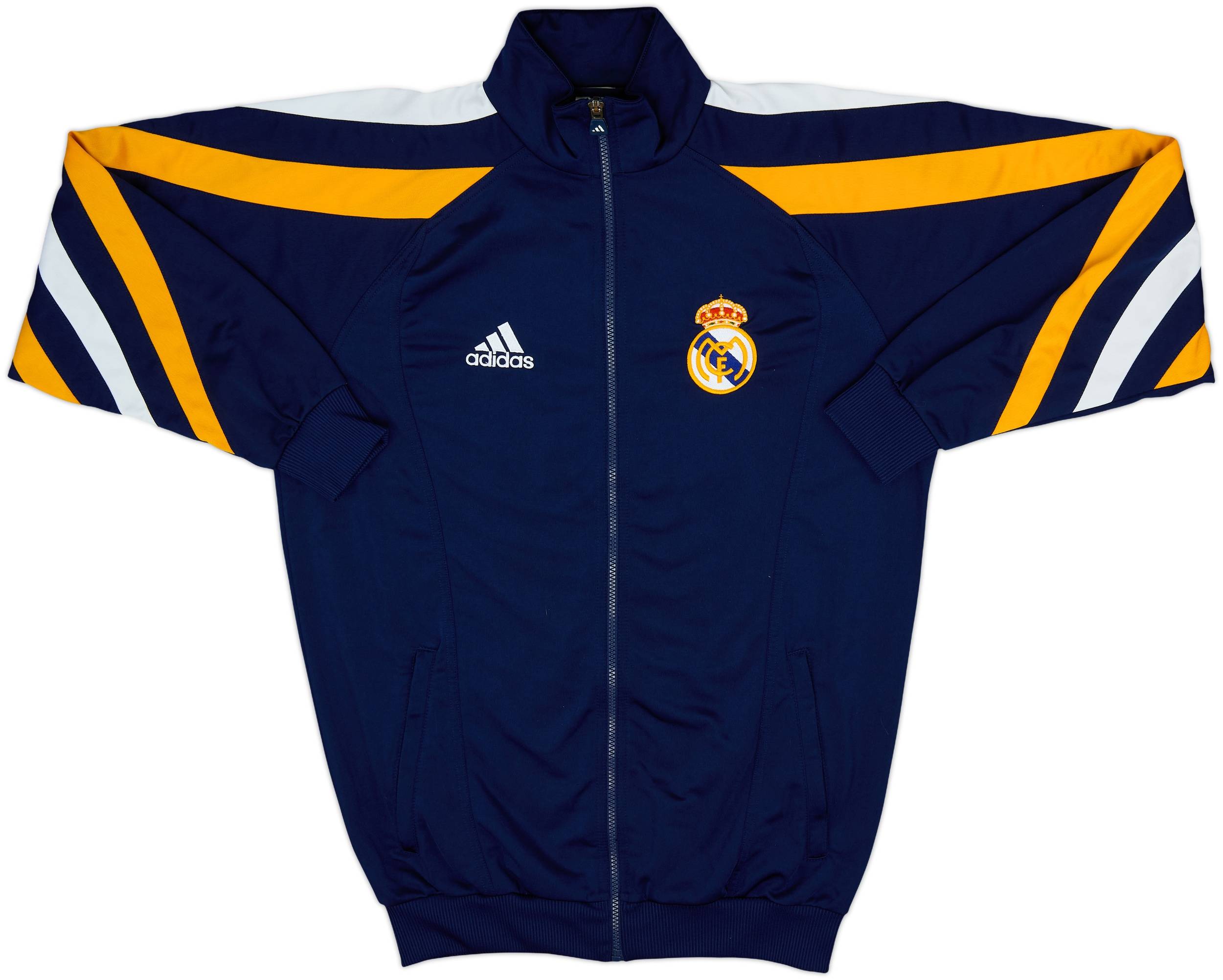 1998-99 Real Madrid adidas Track Jacket - 8/10 - (XL.Boys)