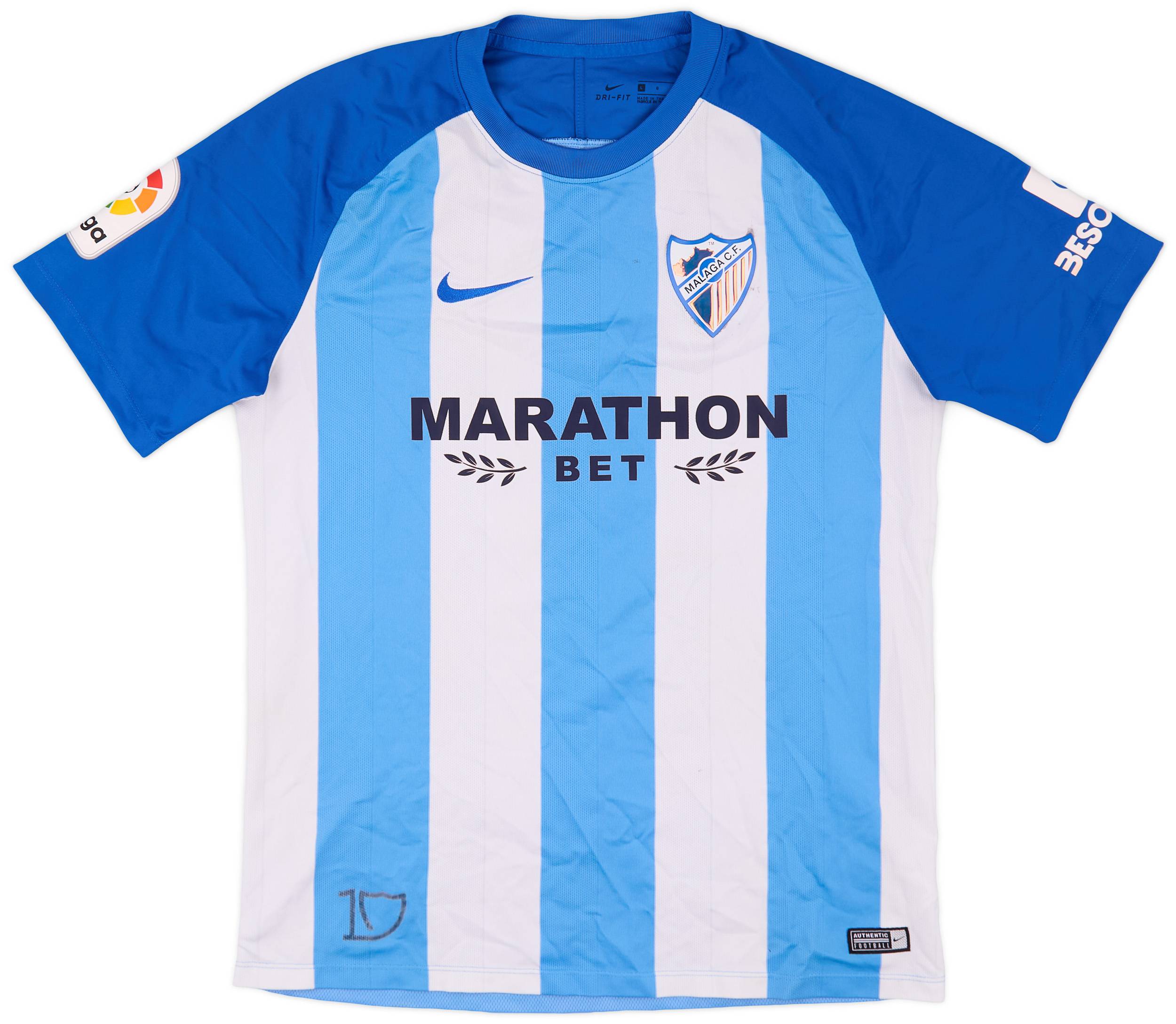 2017 18 Malaga Home Shirt 5 10 L
