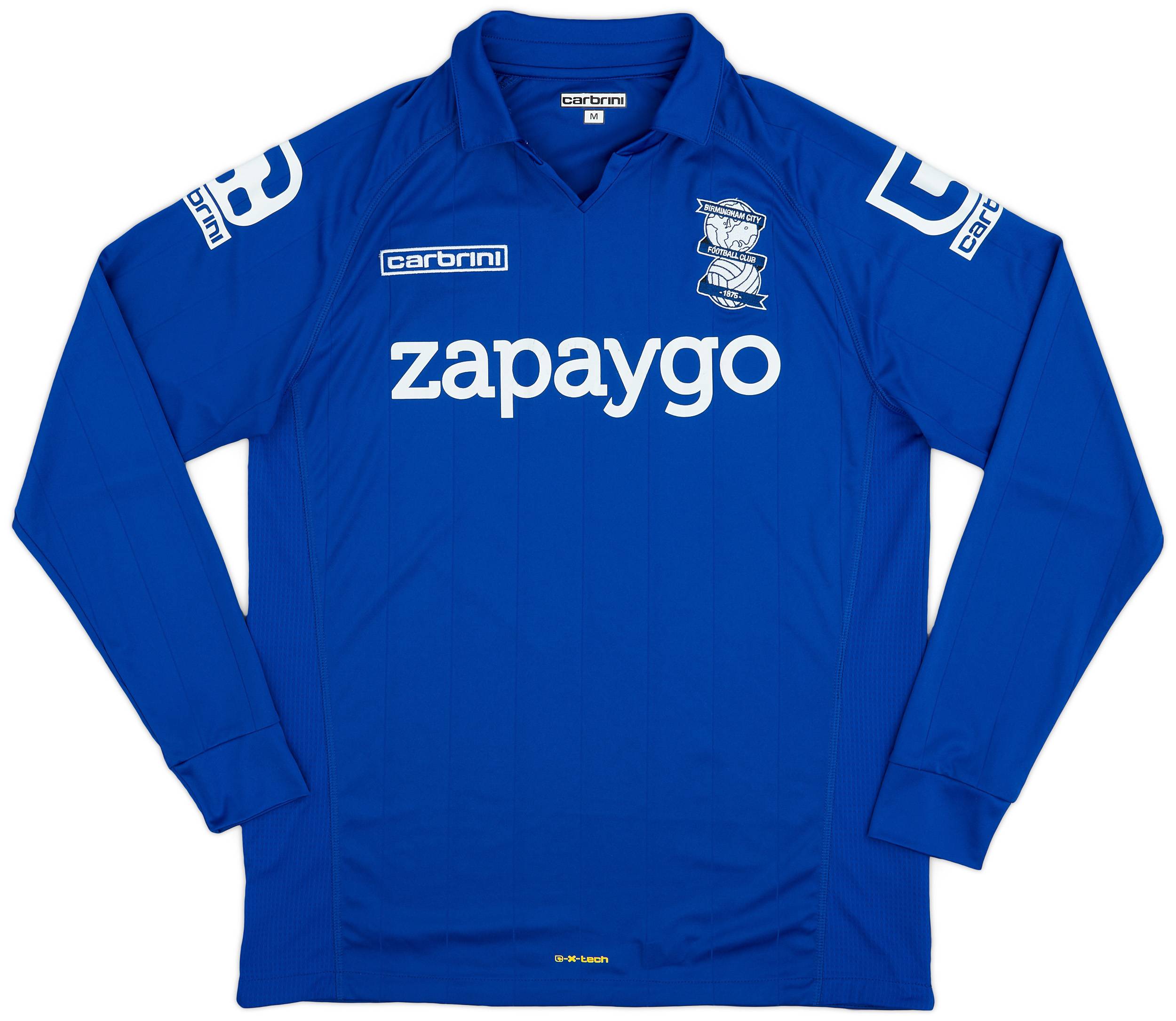 2014-15 Birmingham City Home L/S Shirt - 7/10 - (M)