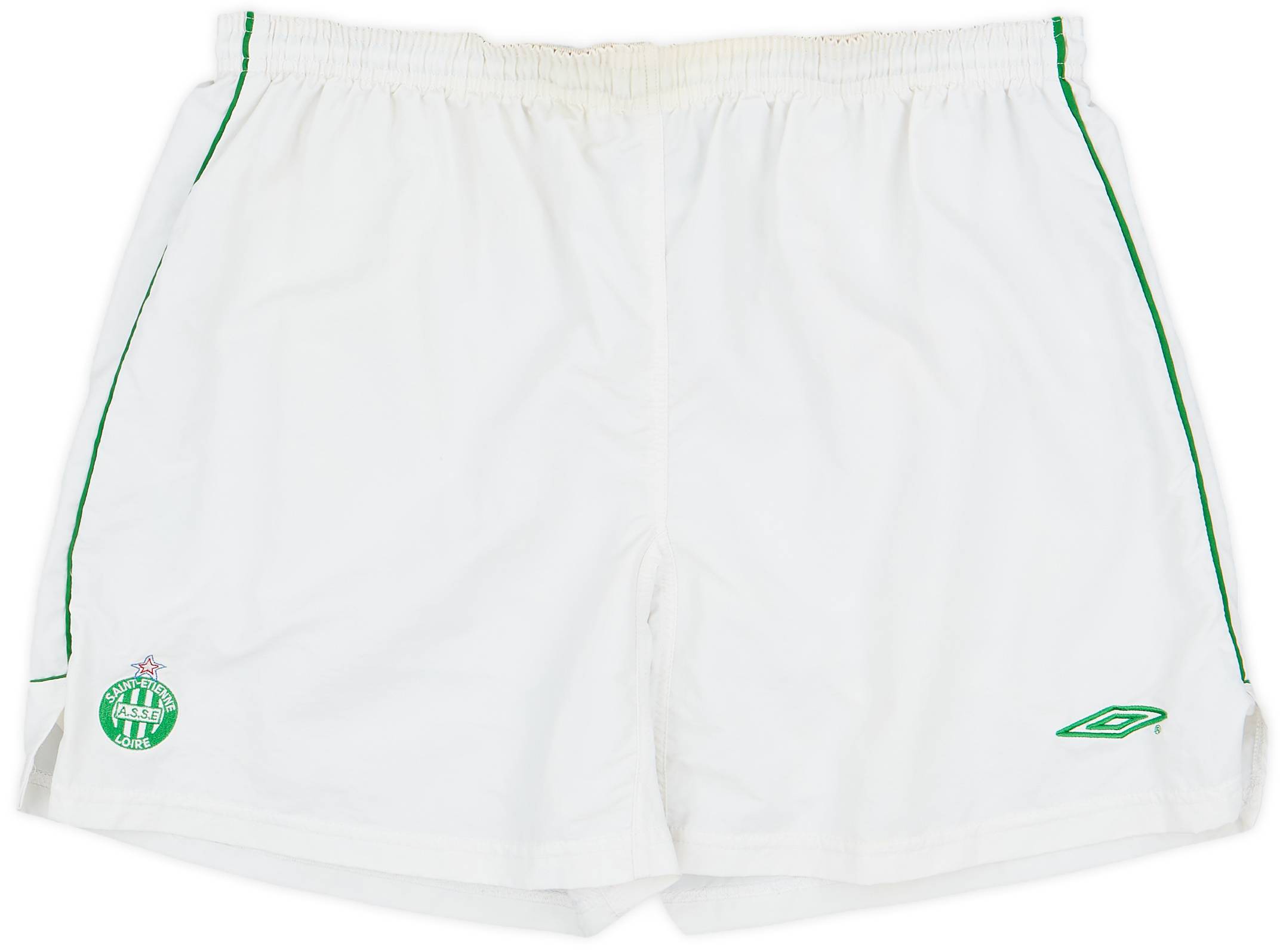 2001-03 Saint Etienne Home Shorts - 8/10 - (L)