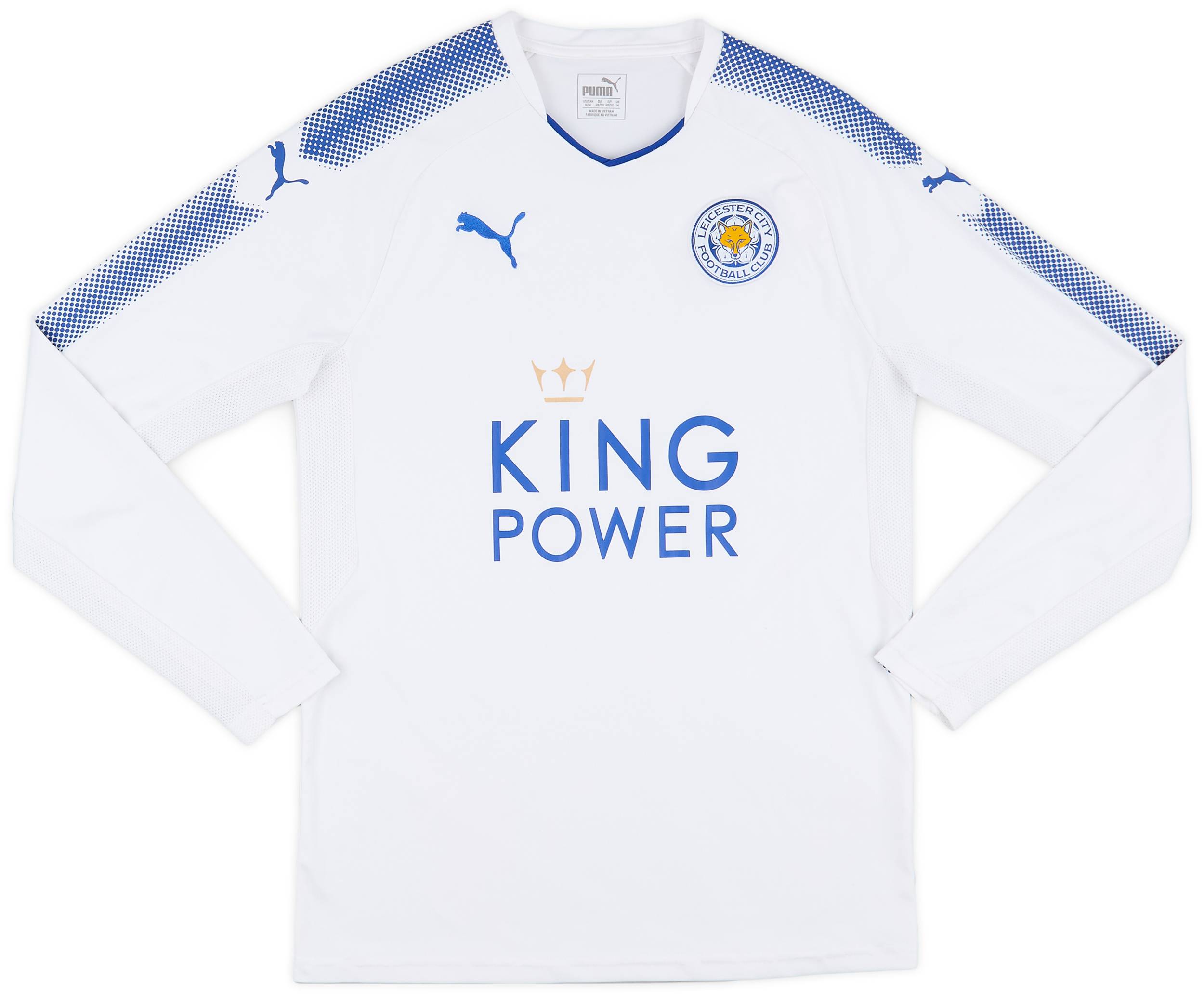 2017-18 Leicester Third L/S Shirt - 9/10 - (M)