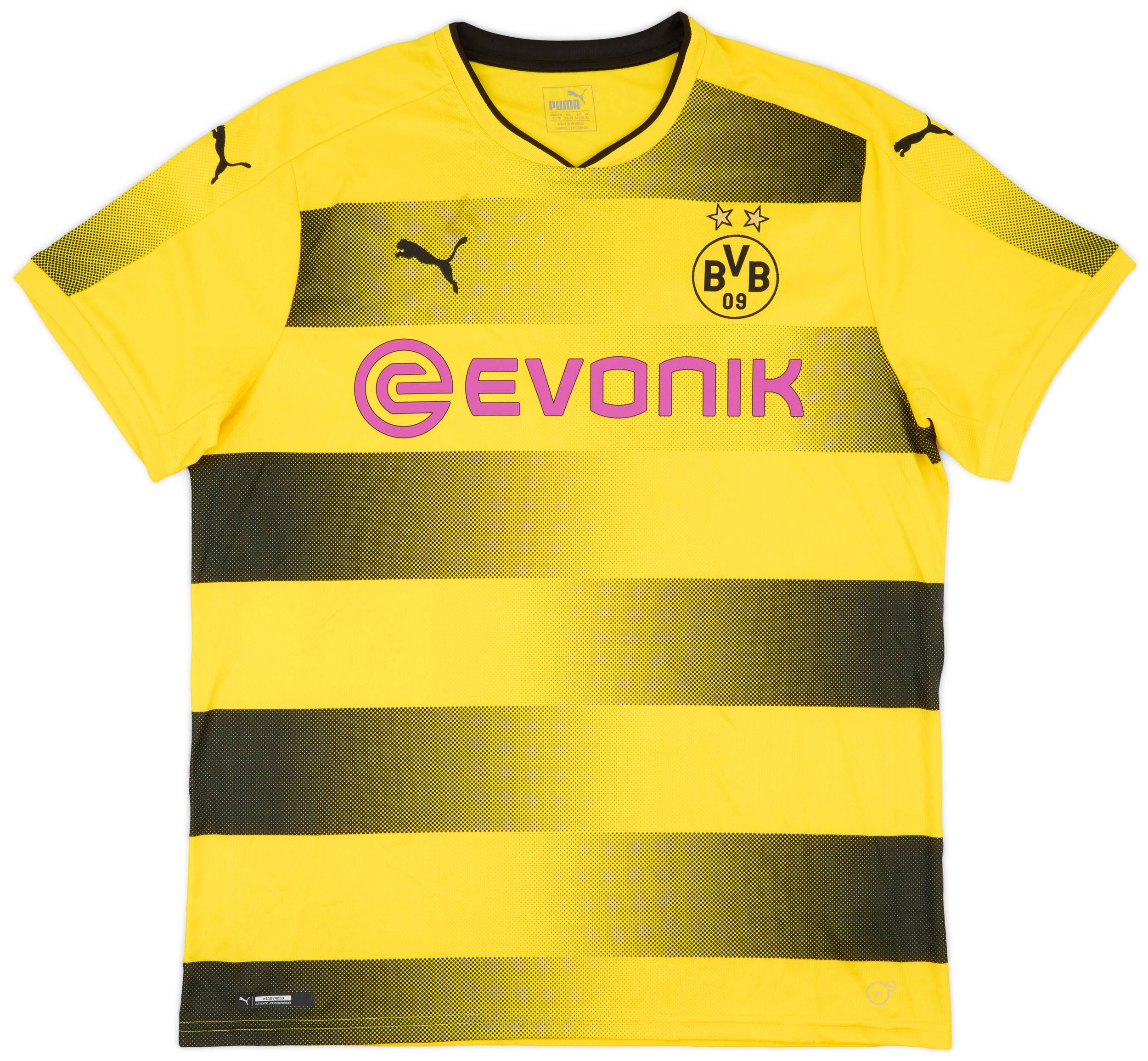 2017-18 Borussia Dortmund Home Shirt - 7/10 - (XL)