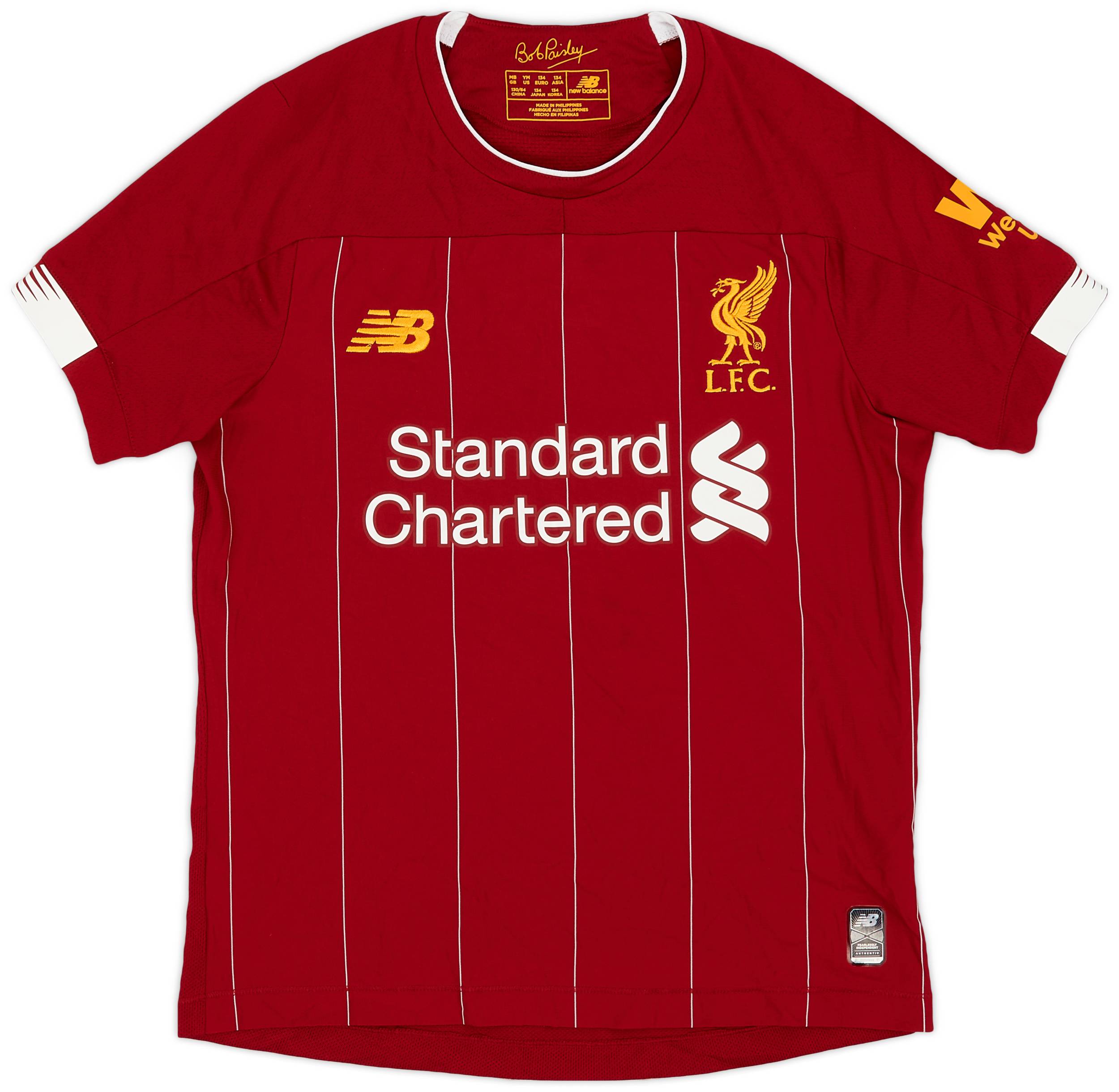 2019-20 Liverpool Home Shirt - 9/10 - (M.Boys)