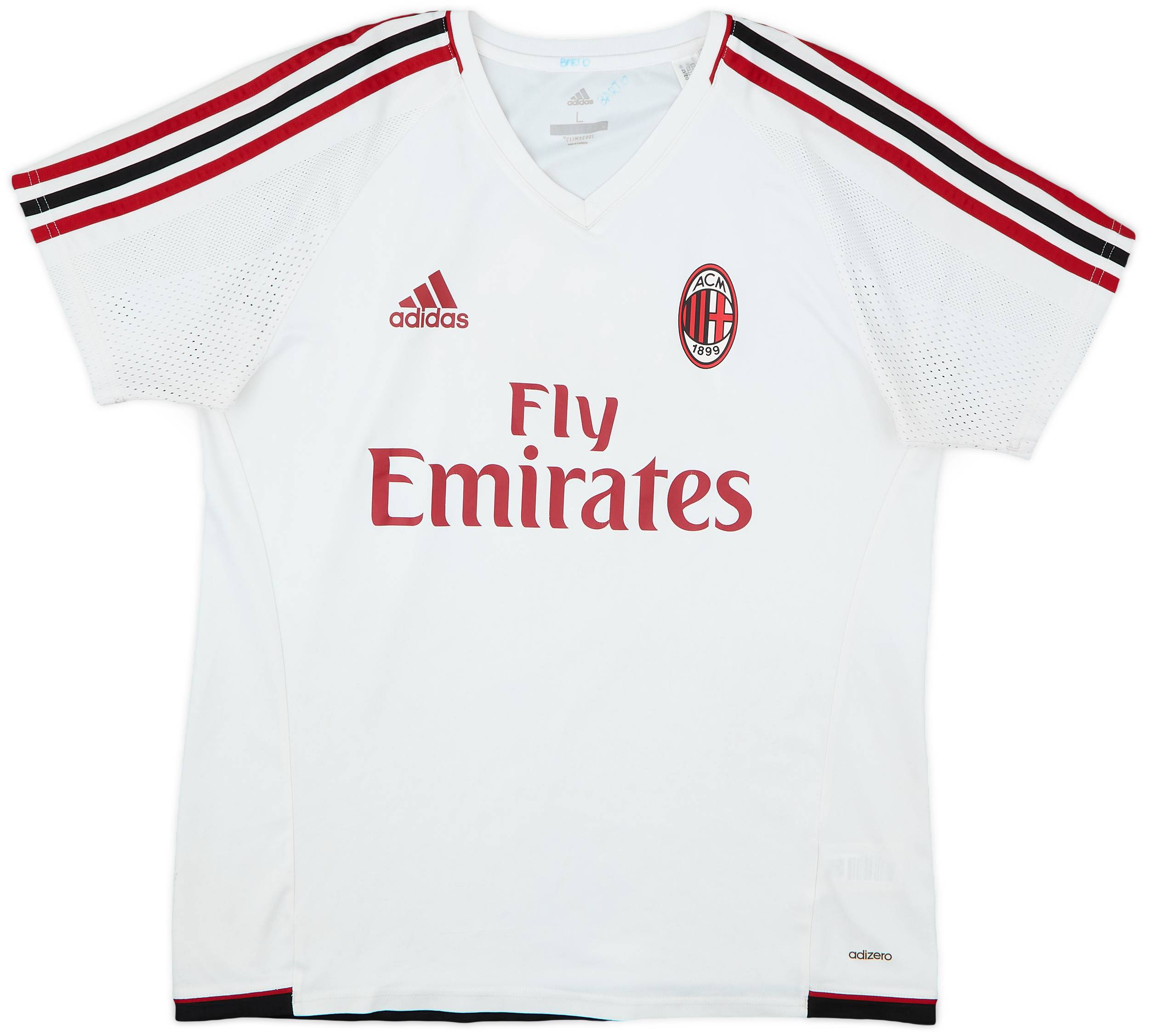 2017-18 AC Milan adidas adizero Training Shirt - 5/10 - (L)