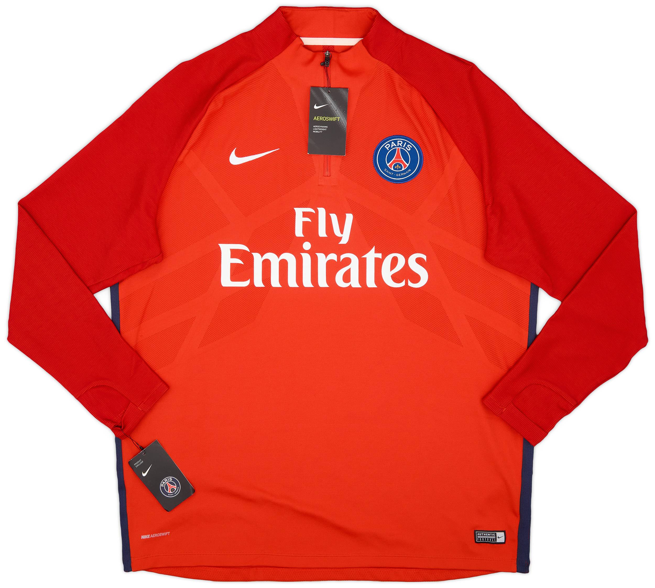 2017 18 Paris Saint Germain Nike Player Issue Aeroswift 1 4 Zip Drill Top XXL