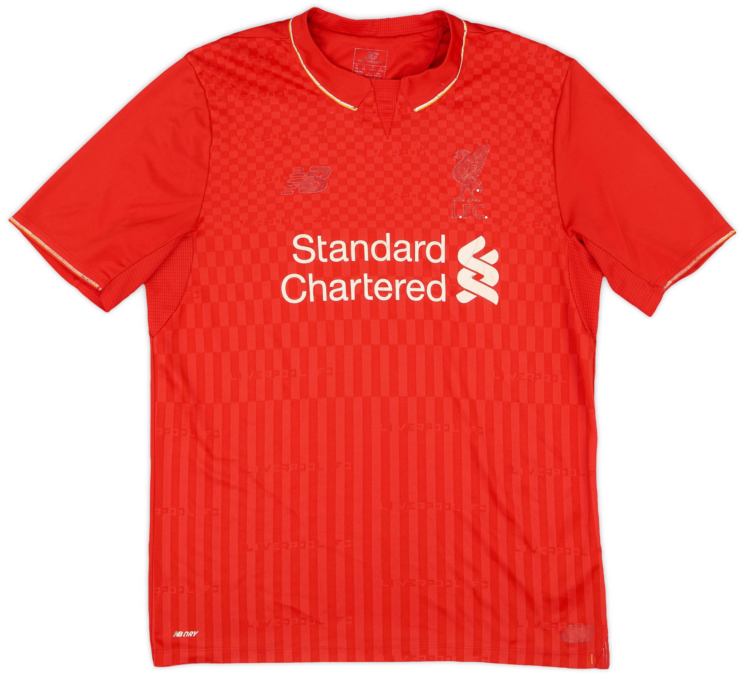 2015-16 Liverpool Home Shirt - 3/10 - (M)