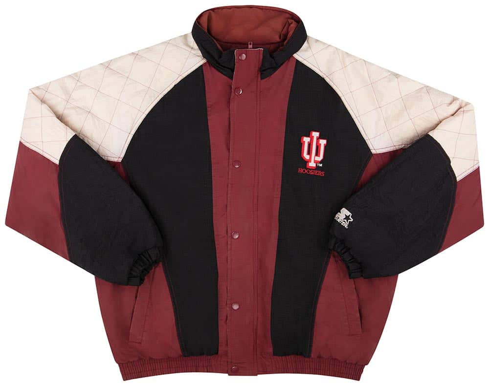 1990s Indiana Hoosiers Starter Rain Coat XL