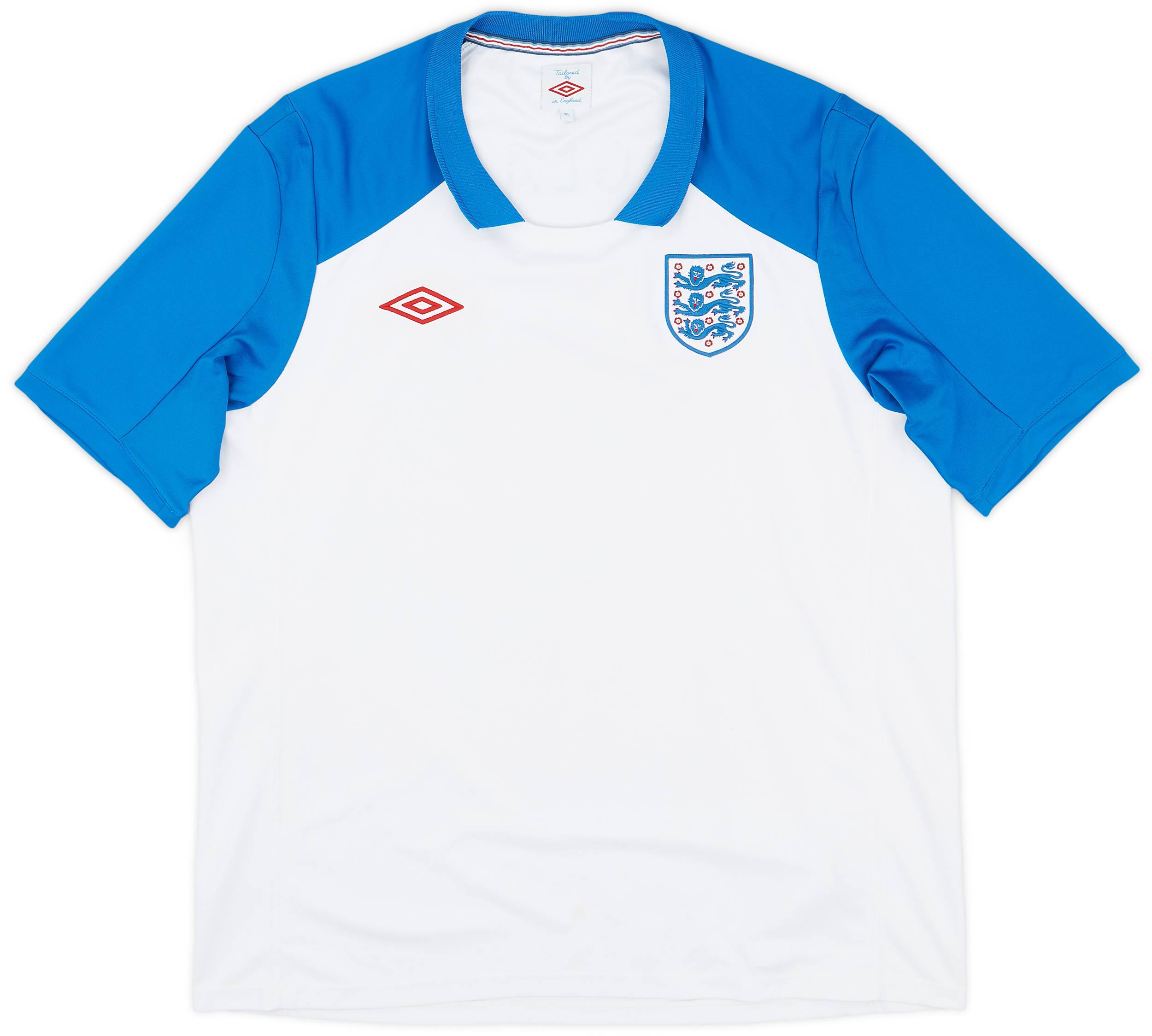2010-11 England Umbro Training Shirt - 8/10 - (XL)
