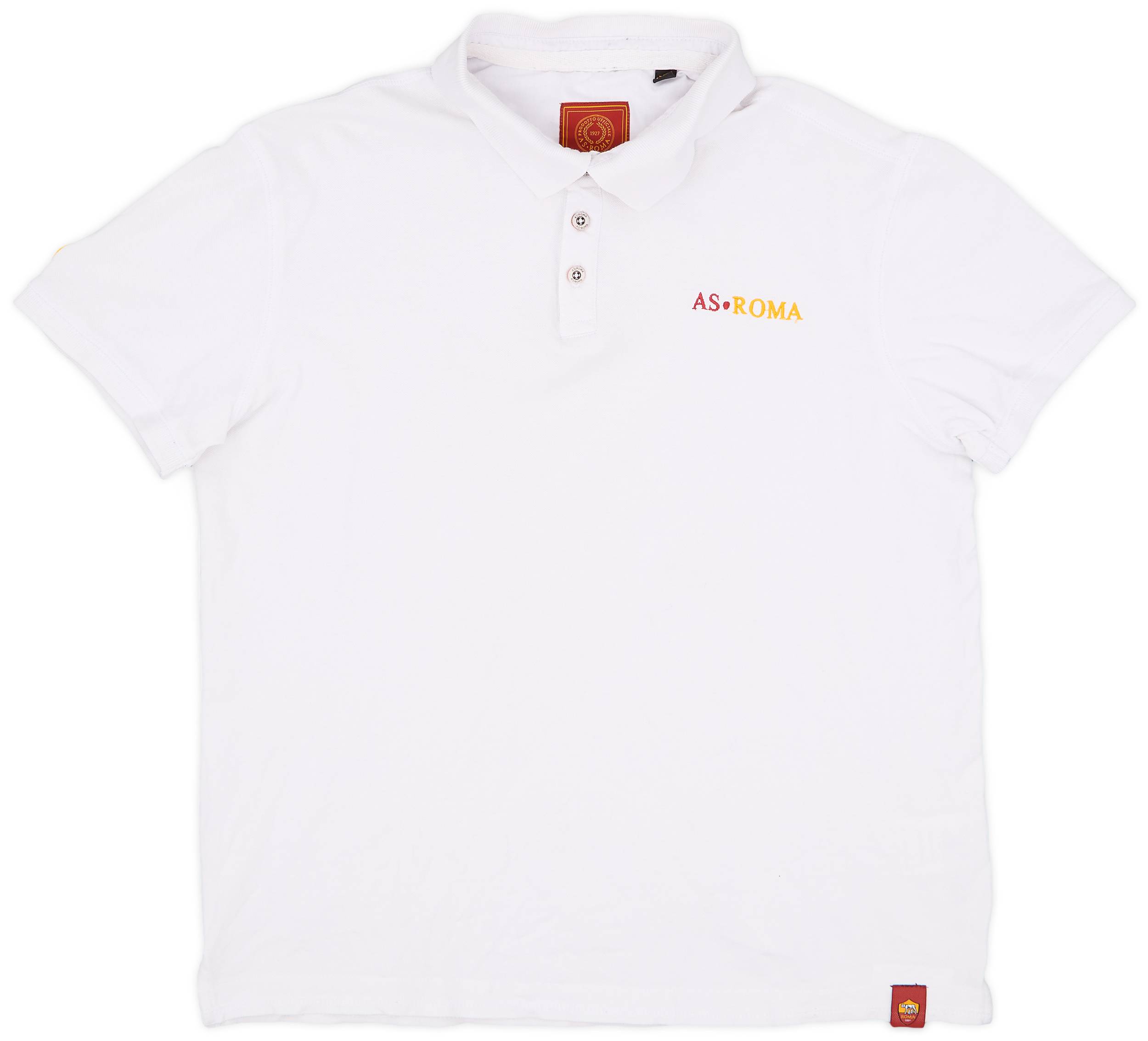 2013-14 Roma Polo Shirt - 8/10 - (XL)