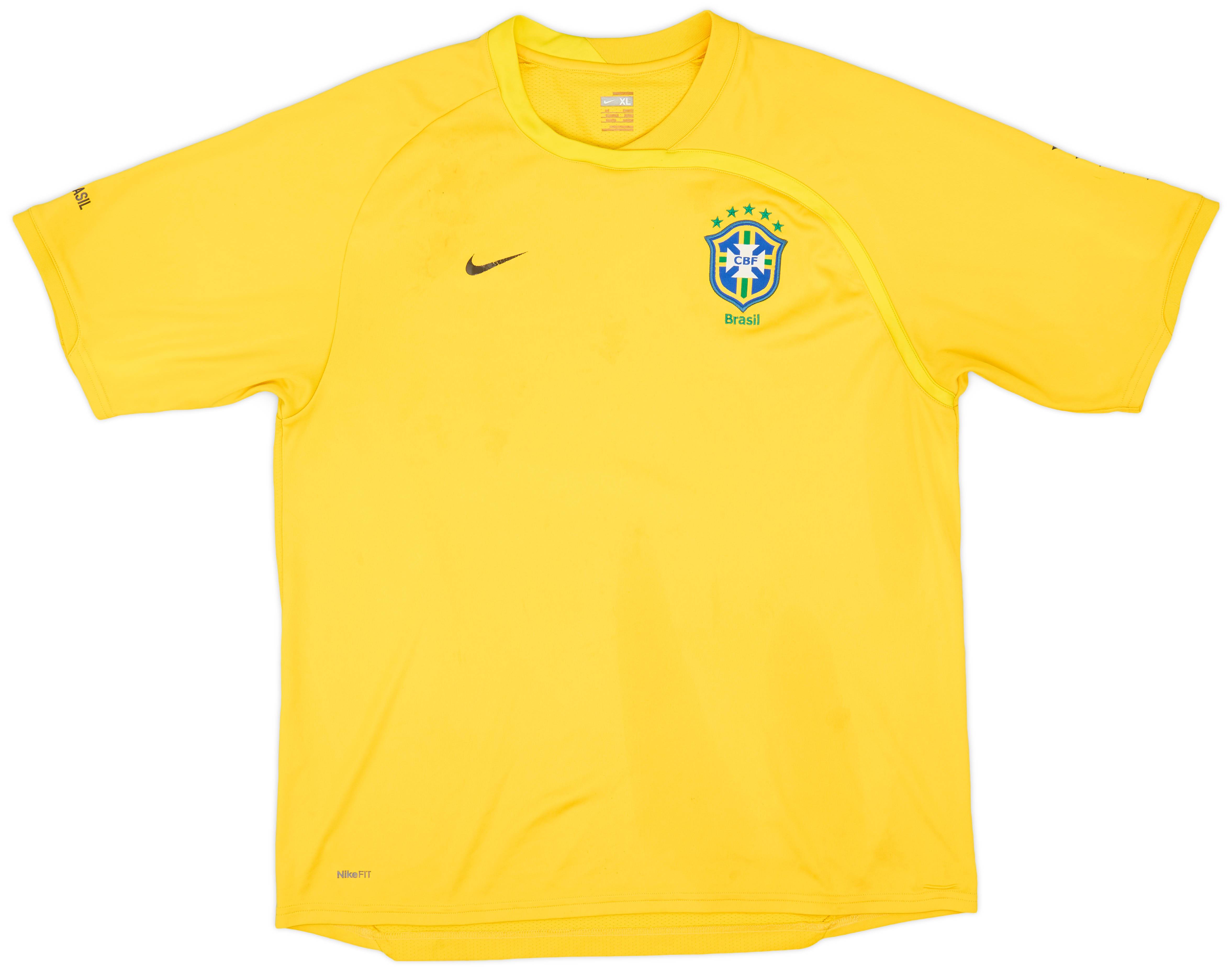 2008-09 Brazil Nike Training Shirt - 5/10 - (XL)
