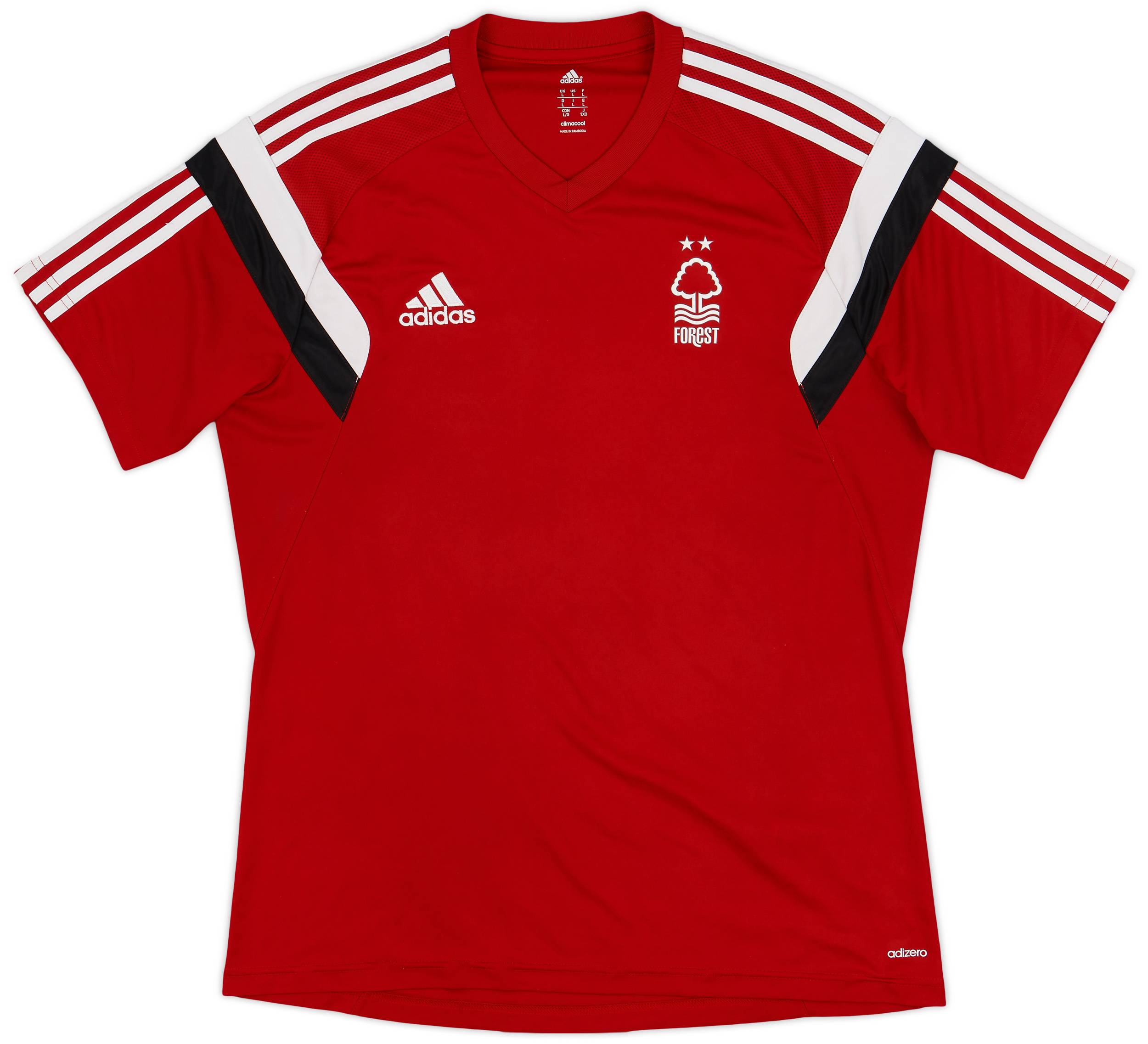 2014-15 Nottingham Forest adidas Training Shirt - 7/10 - (L)