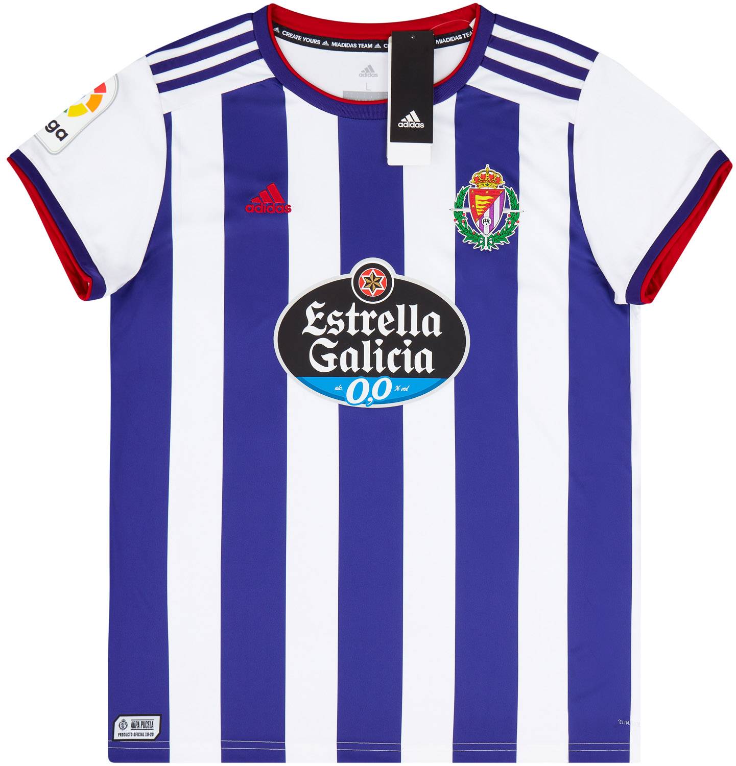 2019 20 Real Valladolid Home Shirt Womens