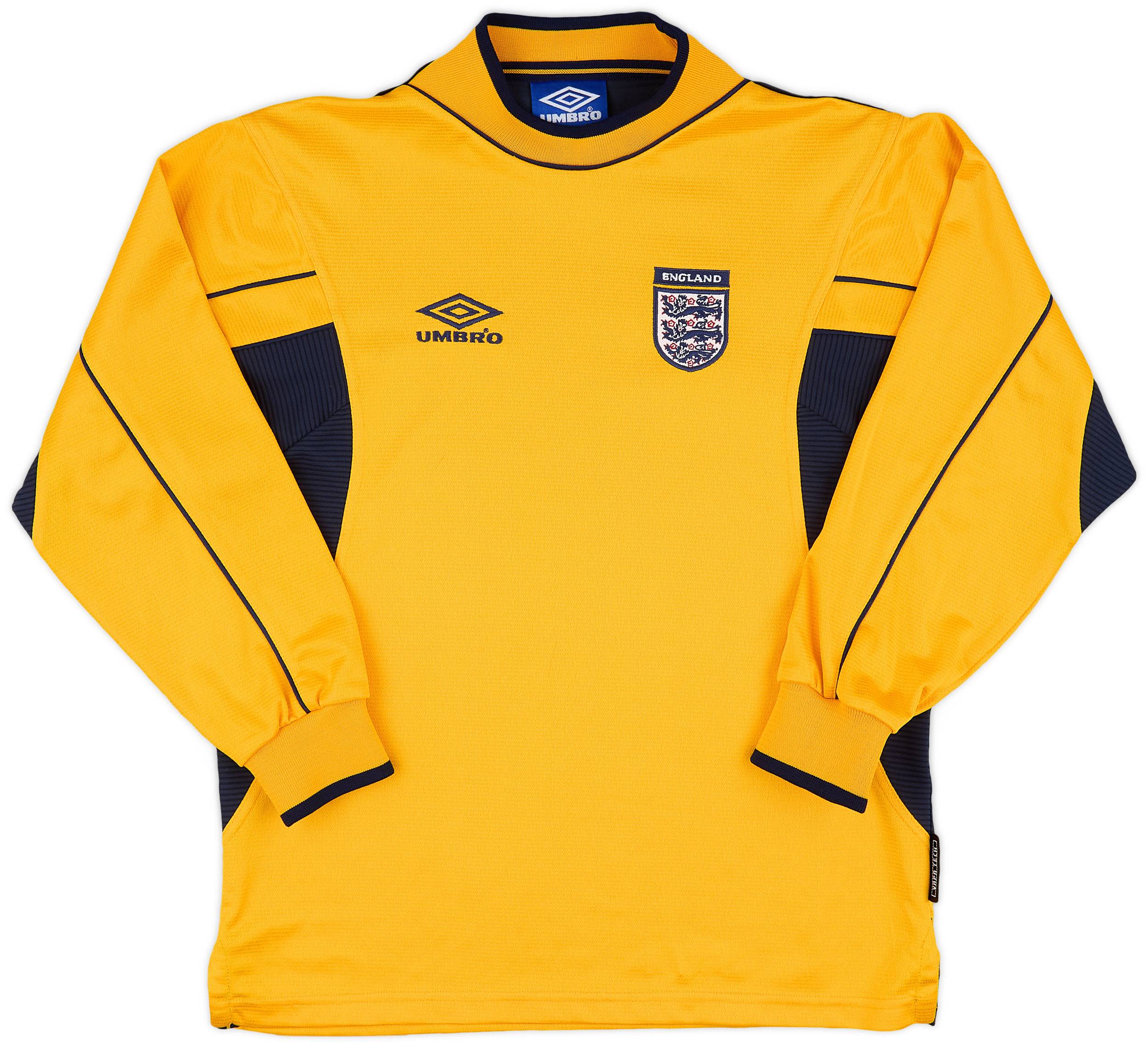 1999-01 England GK Shirt - 9/10 - (M.Boys)