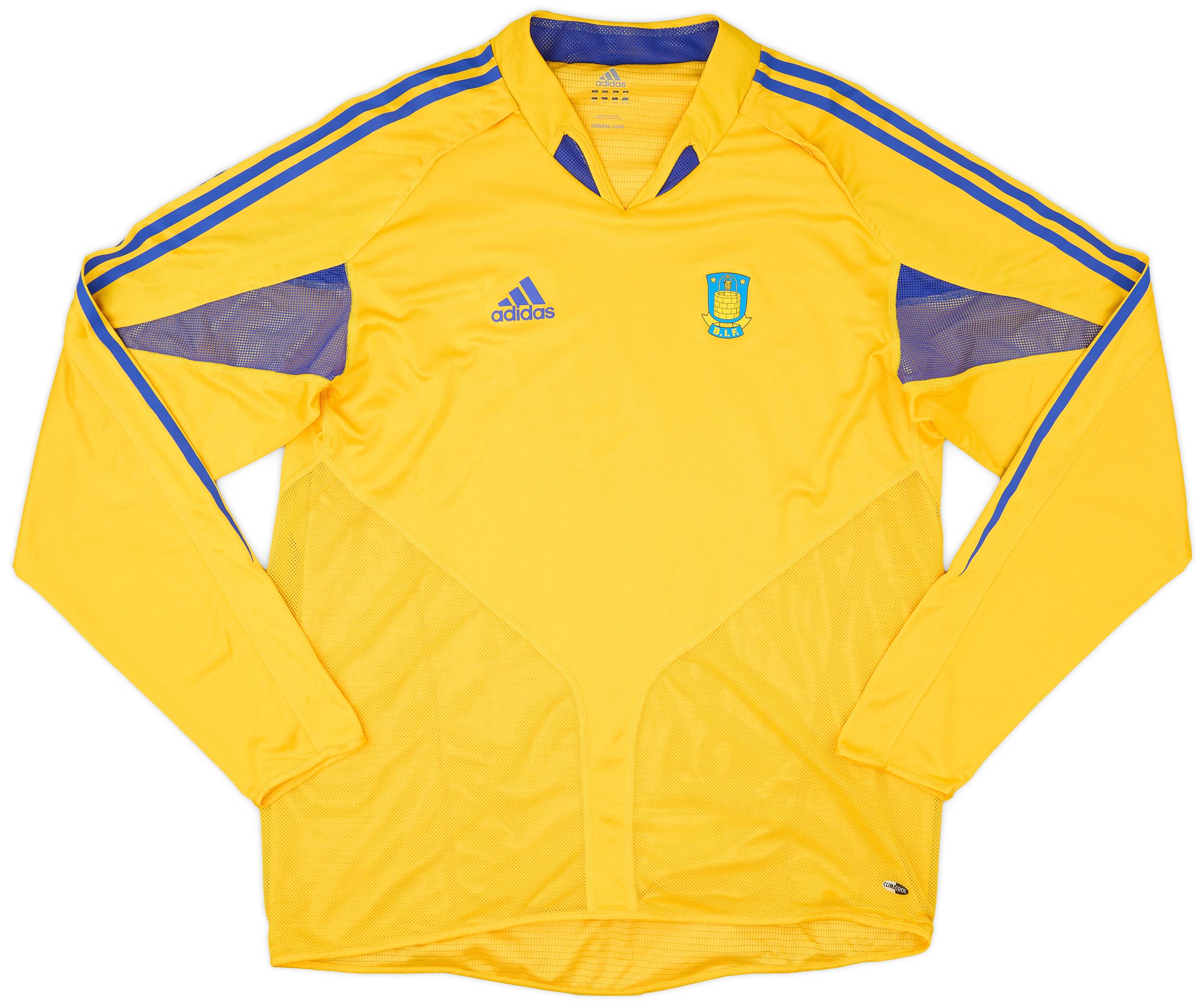2004-05 Brondby Player Issue Home L/S Shirt - 9/10 - (XL)