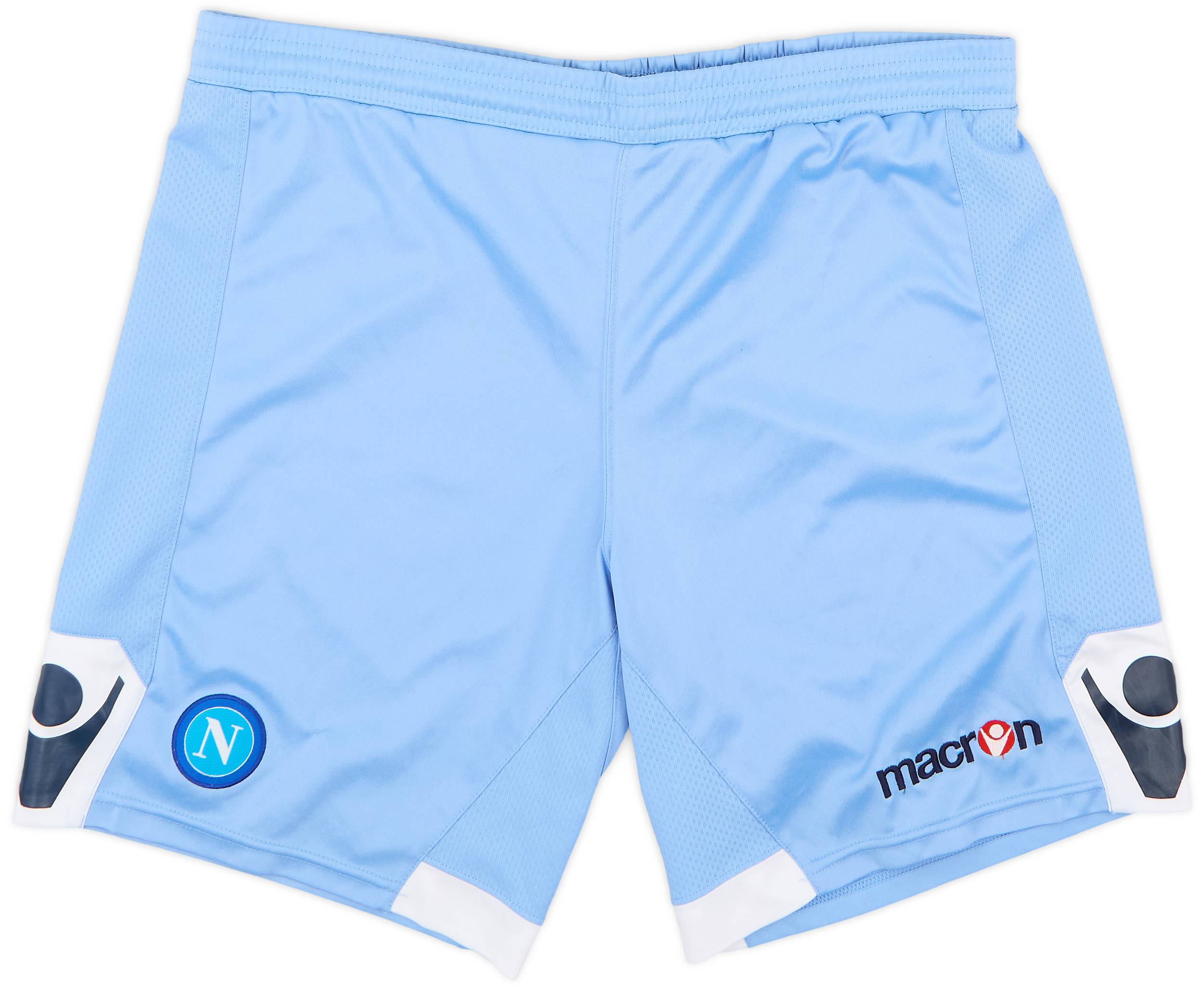2010-11 Napoli Home Shorts - 6/10 - (M)
