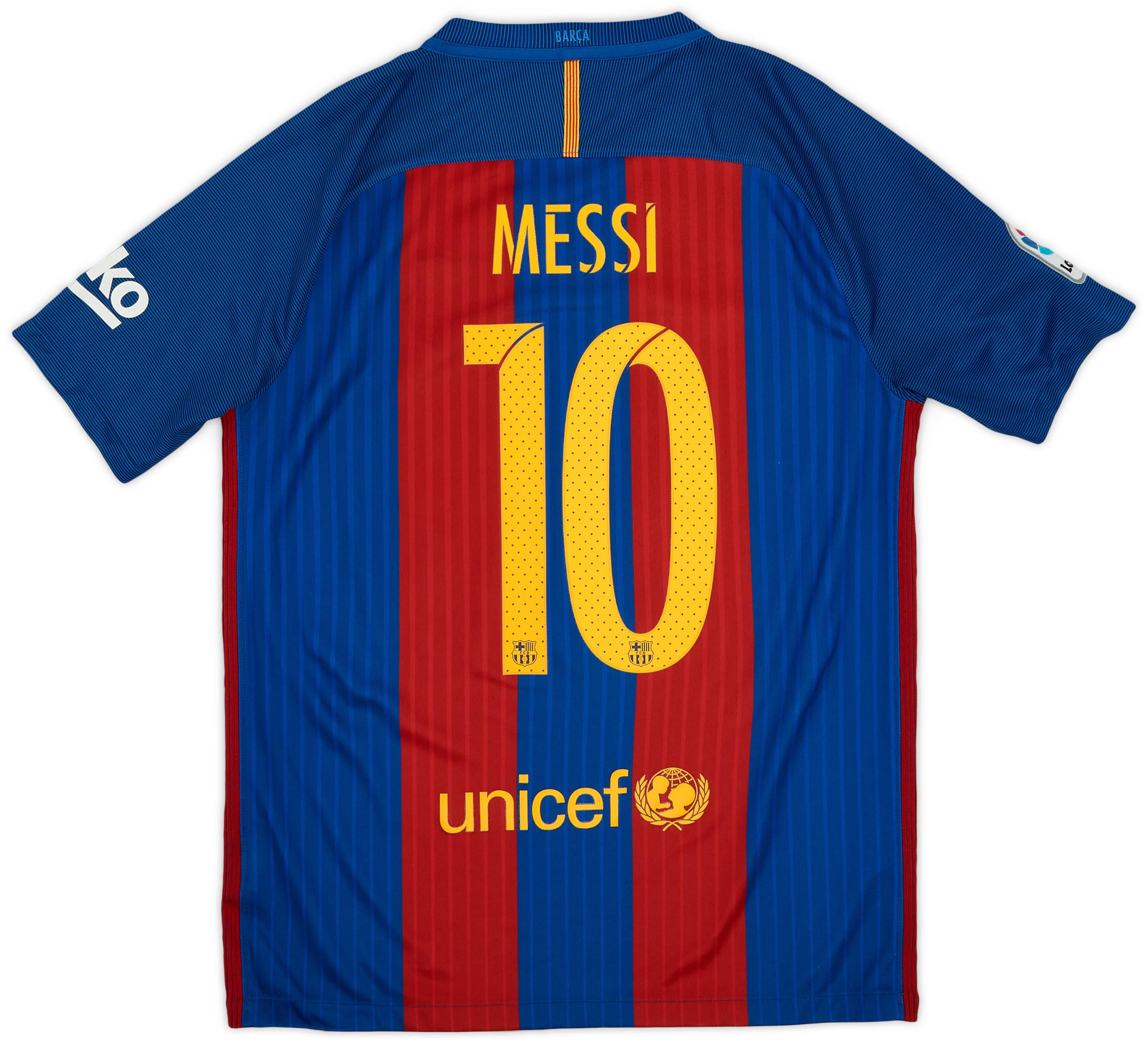 2016-17 Barcelona Home Shirt Messi #10 - 8/10 - (M)