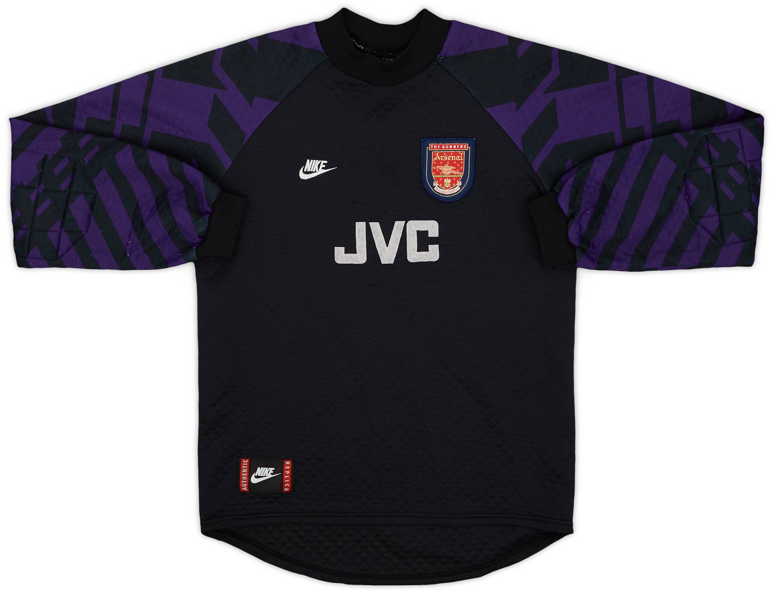 1995-97 Arsenal GK Shirt - 8/10 - (XL.Boys)