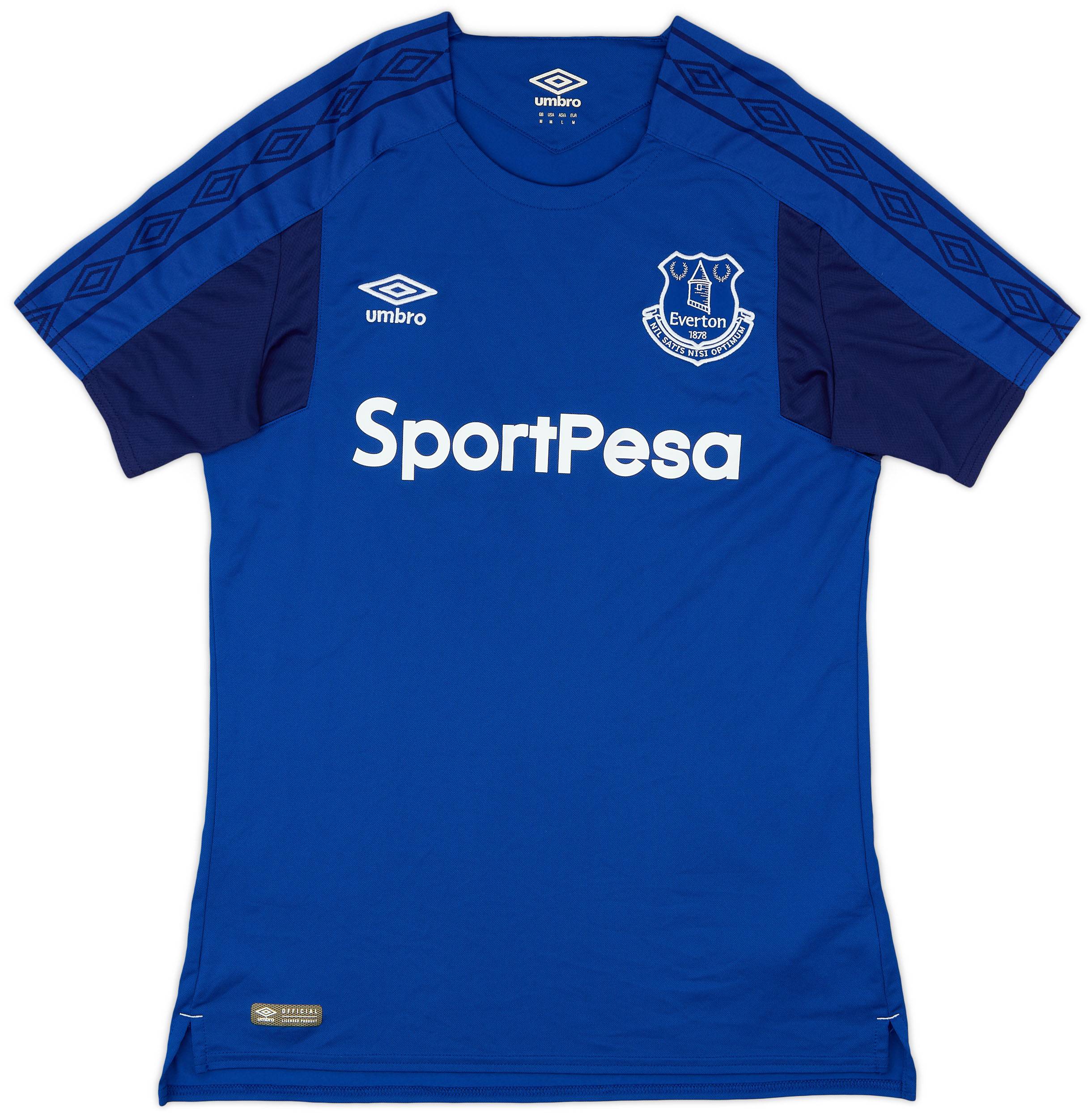2017-18 Everton Home Shirt - 8/10 - (M)