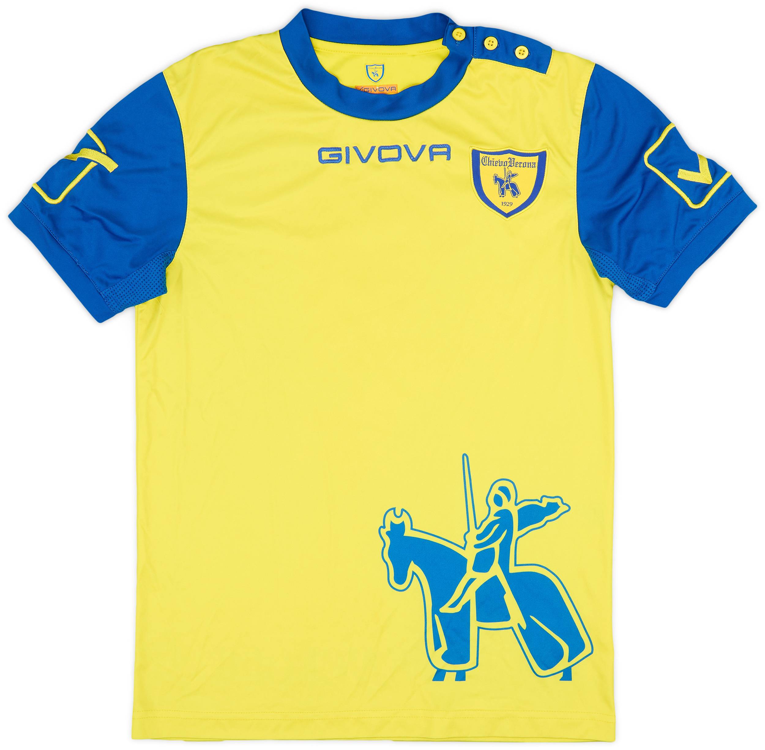 2016-17 Chievo Verona Home Shirt #9 - 5/10 - (S)