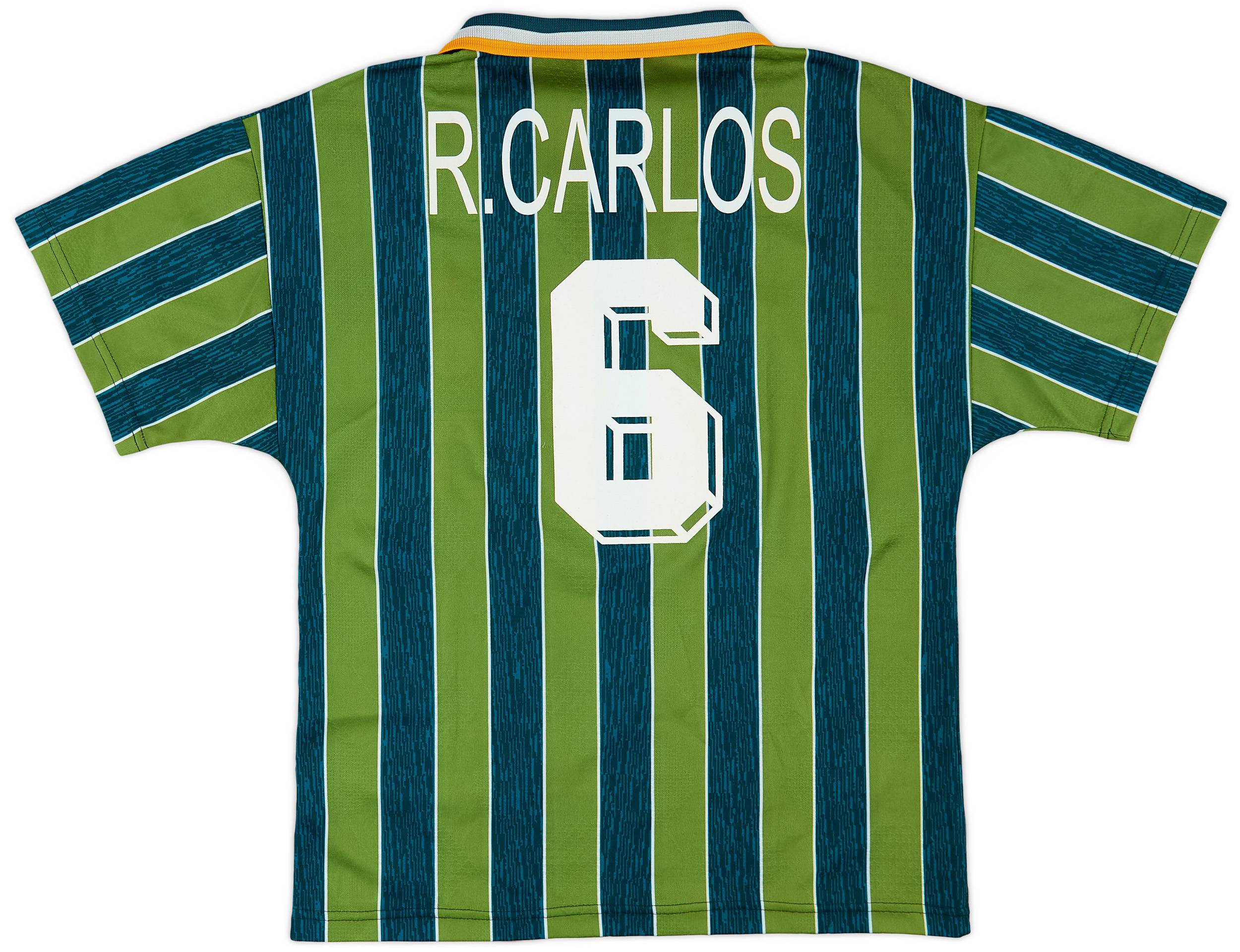 1995-96 Inter Milan Away Shirt R. Carlos #6 - 9/10 - (Y)