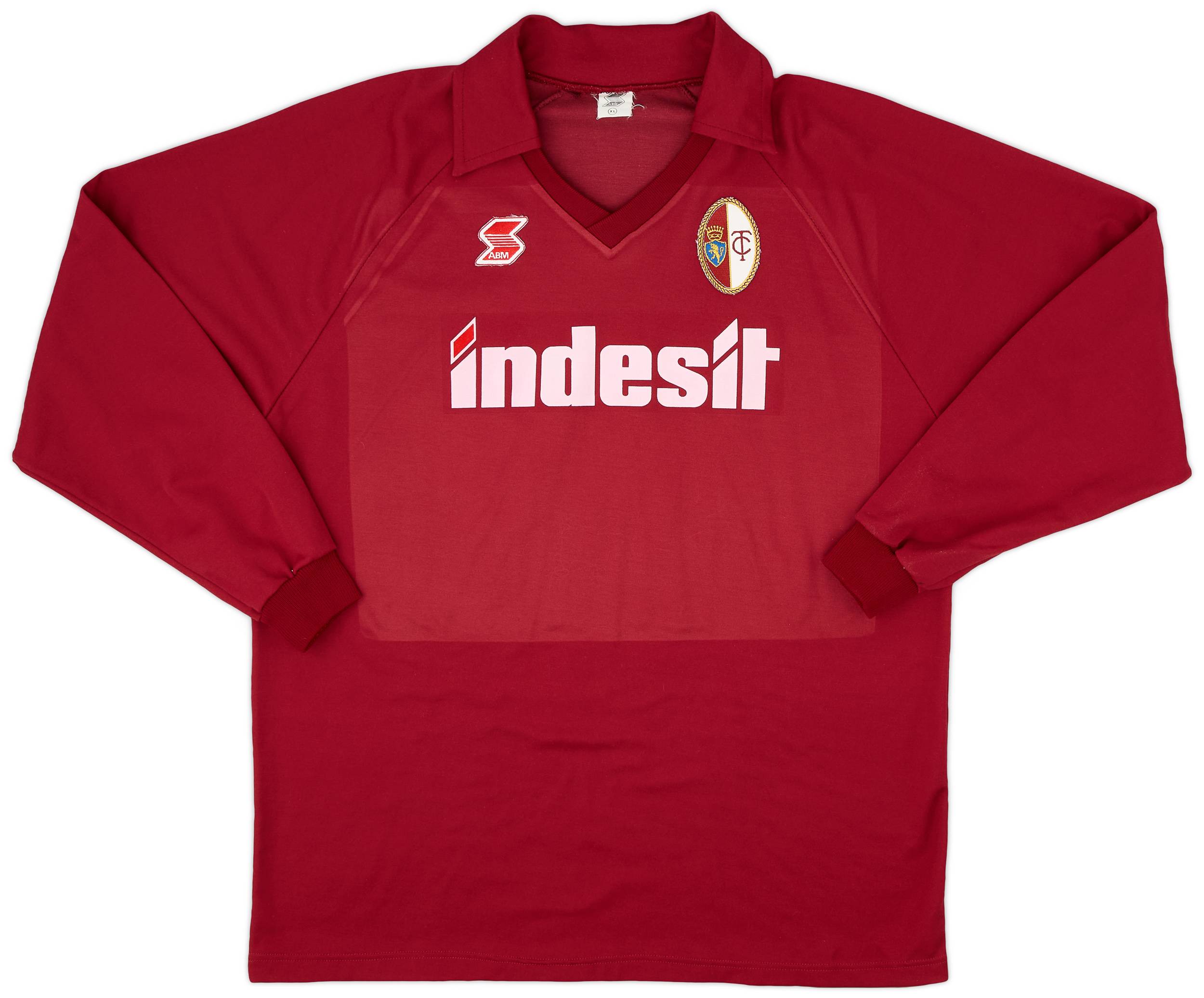 1990-91 Torino Home L/S Shirt #10 - 7/10 - (XL)